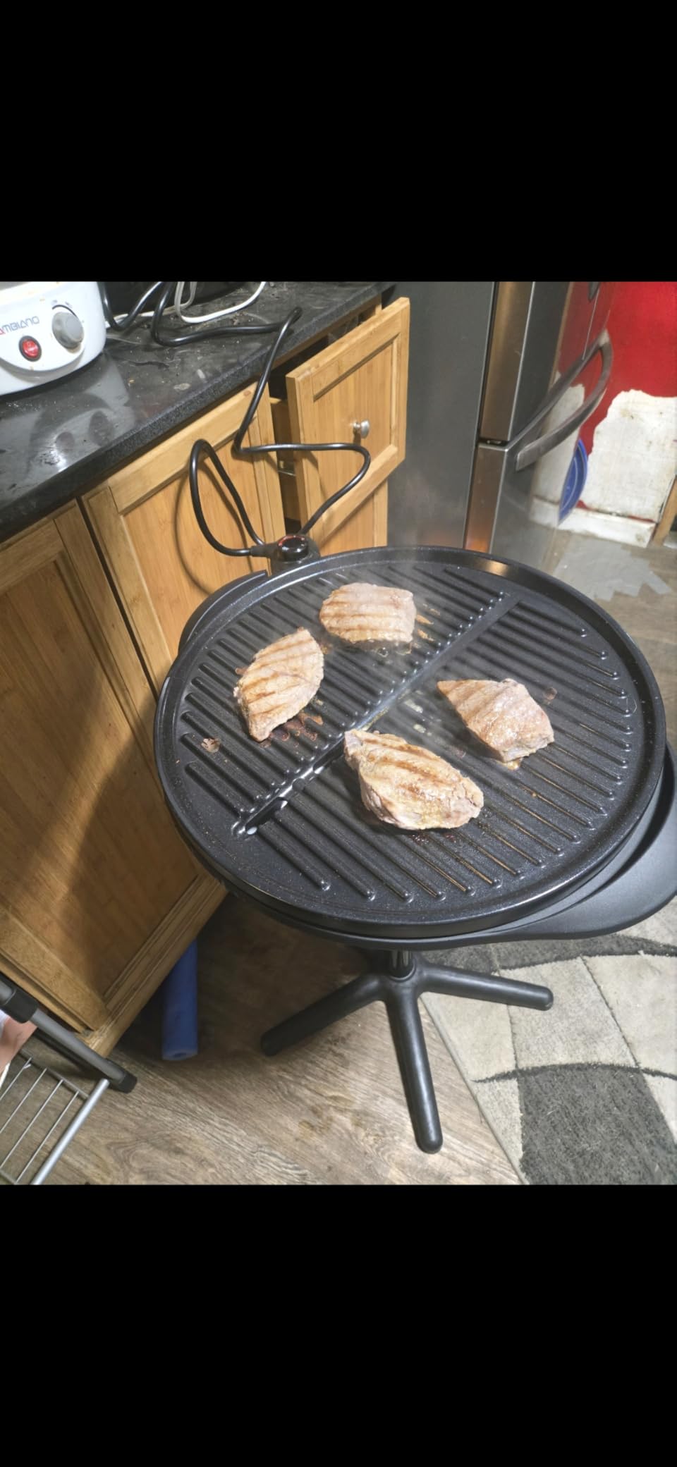 Cuisinart Indoor/Outdoor Electric Griddle - 2-in-1 Portable BBQ with Flat Top Nonstick Cooking Surface customer photo 1
