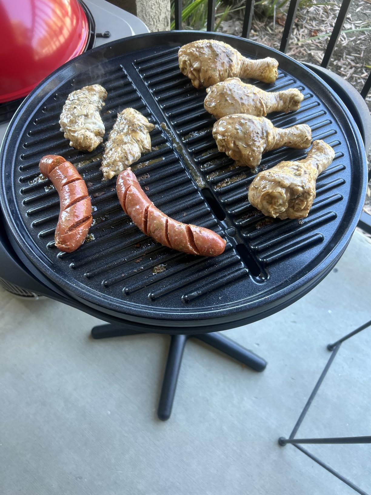 Cuisinart Indoor/Outdoor Electric Griddle - 2-in-1 Portable BBQ with Flat Top Nonstick Cooking Surface customer photo 2