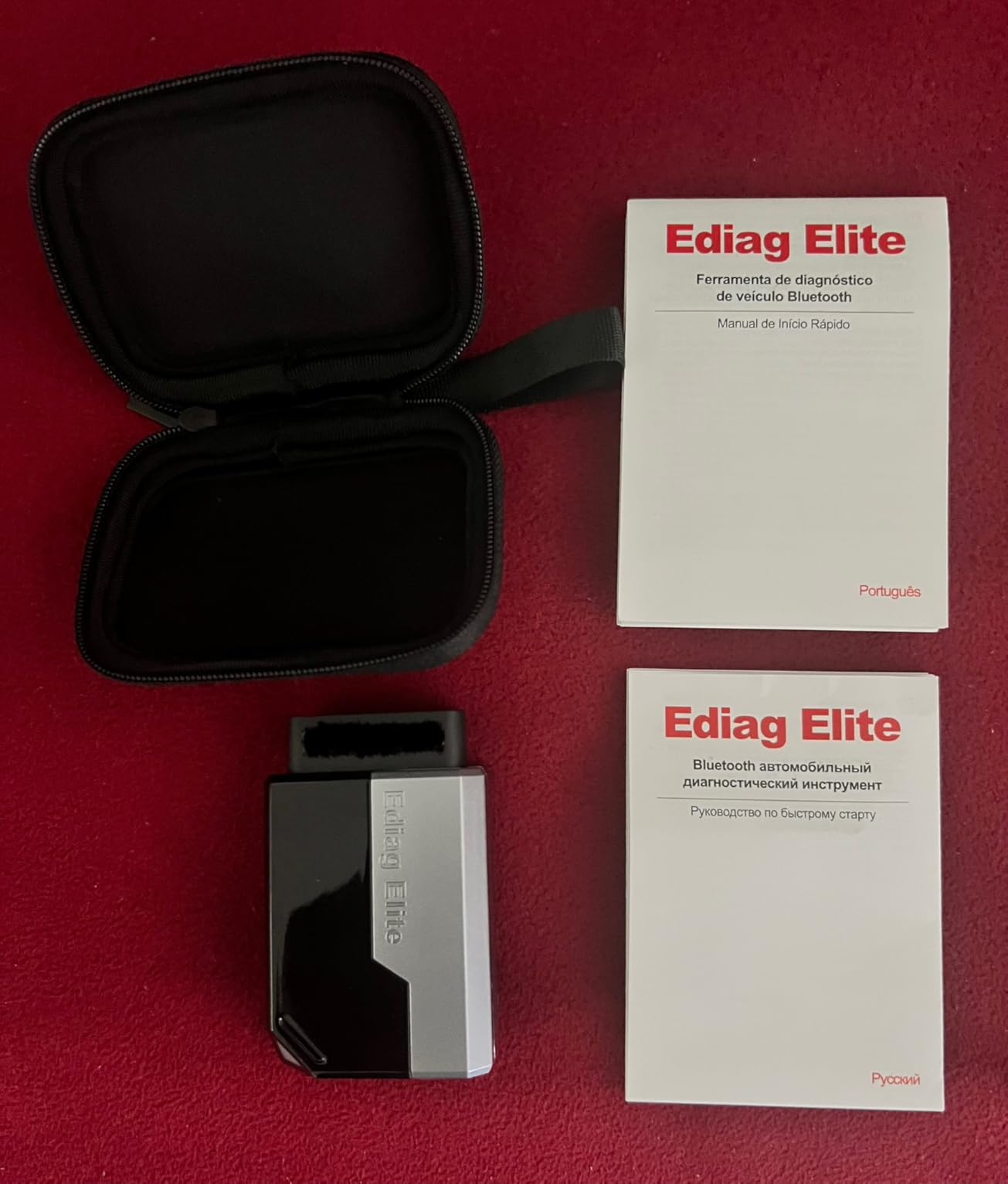 KINGBOLEN Ediag Elite OBD2 Scanner Bluetooth, Bidirectional Test Scanner All System Diagnostic Tool for iOS & Android, 15+ Hot Reset, CANFD Protocol, FCA AutoAuth, No Subscriptions Lifetime Update customer photo 2