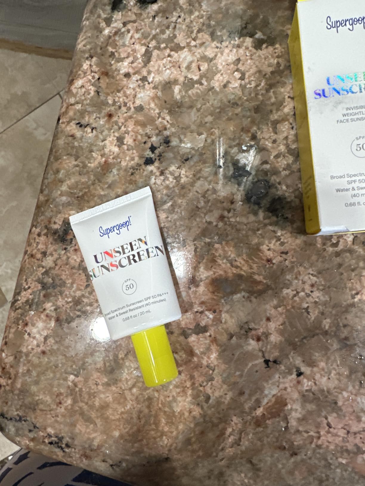 Supergoop! Unseen Sunscreen - Clear & Invisible Face Sunscreen + Broad Spectrum + Makeup-Gripping Primer - Weightless, Scentless, Oil Free - For All Skin Types & Tones customer photo 2