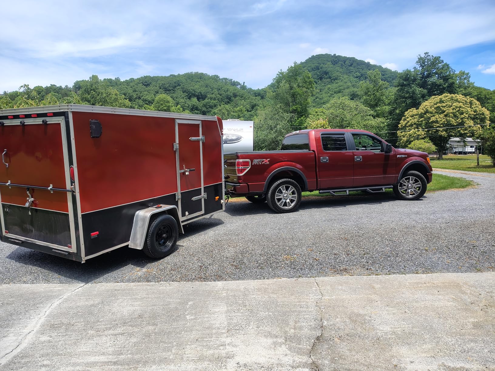 GEARFLAG Fiberglass Travel Trailer RV Cover Multi-Layers with Reinforced Windproof Side-Straps Anti-UV Water-Resistance Heavy Duty (Fits Fiberglass 11-13ft) customer photo 1