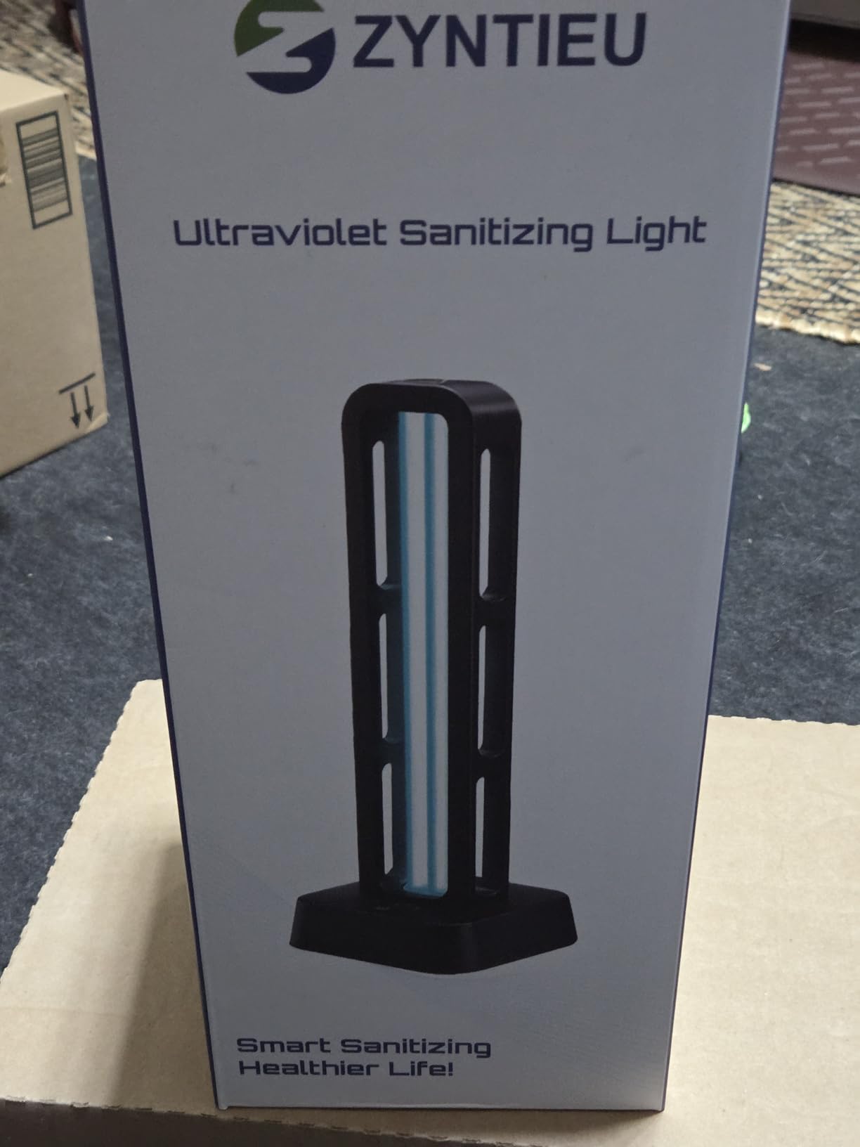 39W UV Light Sanitizer with Remote Control and 3 Timers - Ozone Free Home Disinfection Device, Kills Germs, Viruses, Mold and Dust Mites - Whole Room Ultraviolet Light for Home and Office customer photo 2