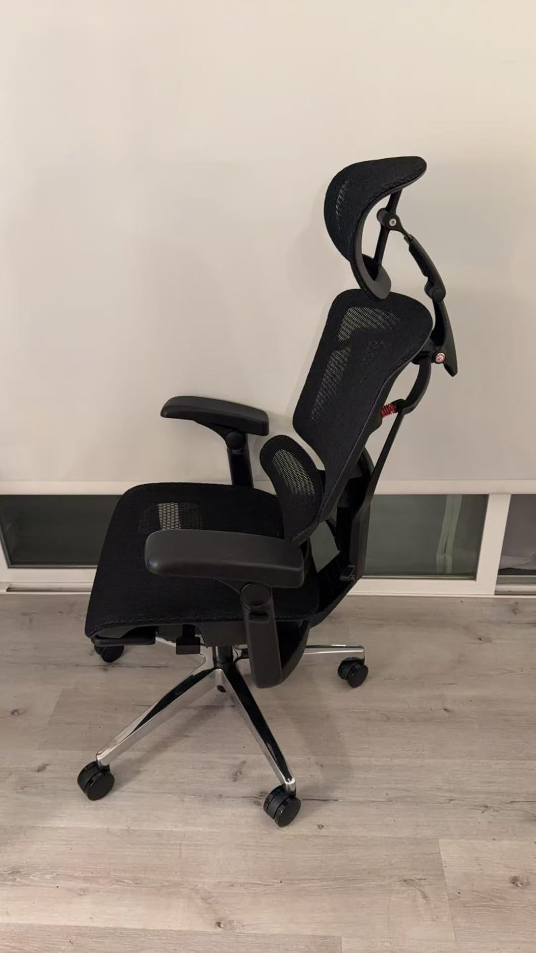 FLEXISPOT ErgoX Premium Ergonomic Office Chair with Footrest Adjustable 3D Armrests Dynamic Lumbar Support customer photo 1