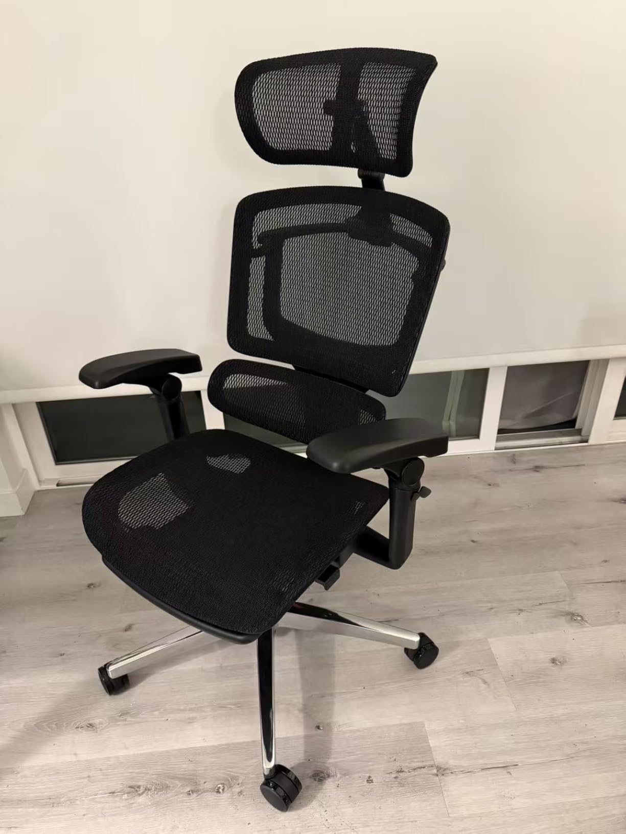 FLEXISPOT ErgoX Premium Ergonomic Office Chair with Footrest Adjustable 3D Armrests Dynamic Lumbar Support customer photo 2