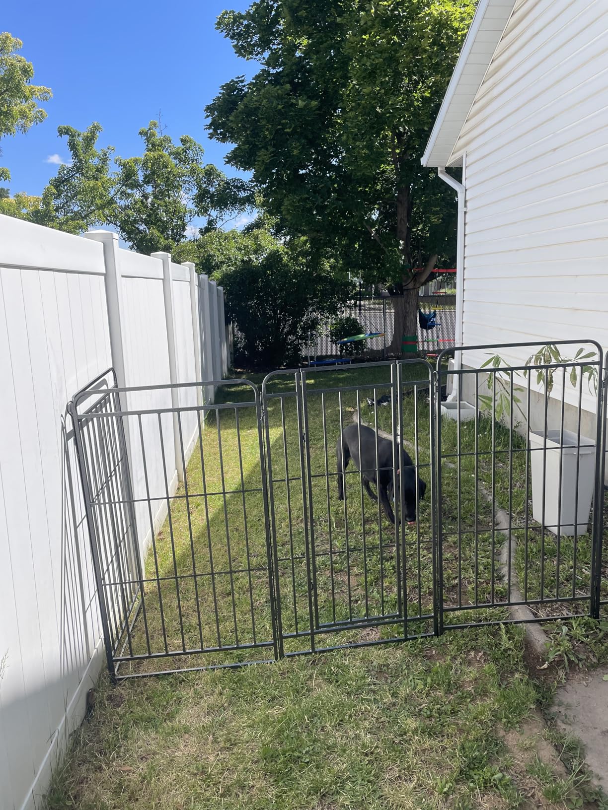 Kfvigoho Heavy Duty Dog Playpen 12 Steel Panels 47