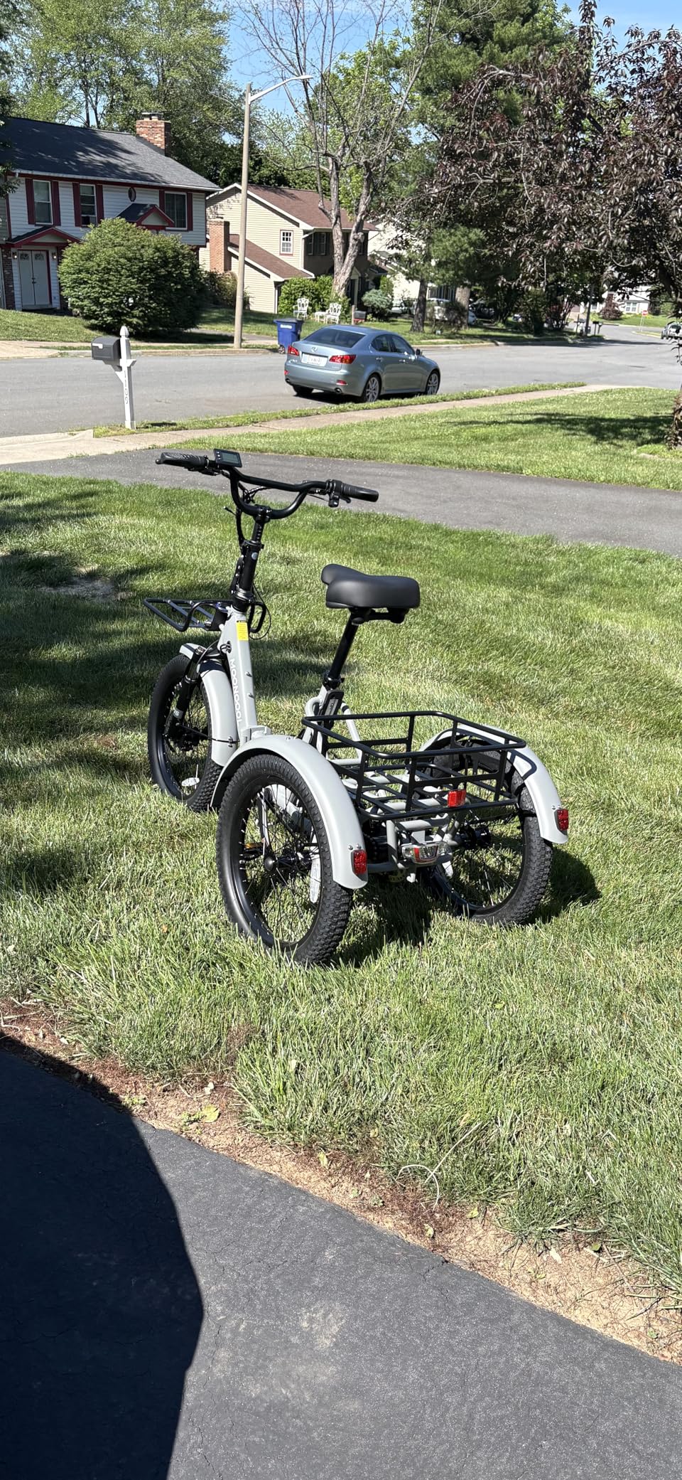 Electric Trike for Adults, 500W/750 48V Electric Tricycle for Adults, 20