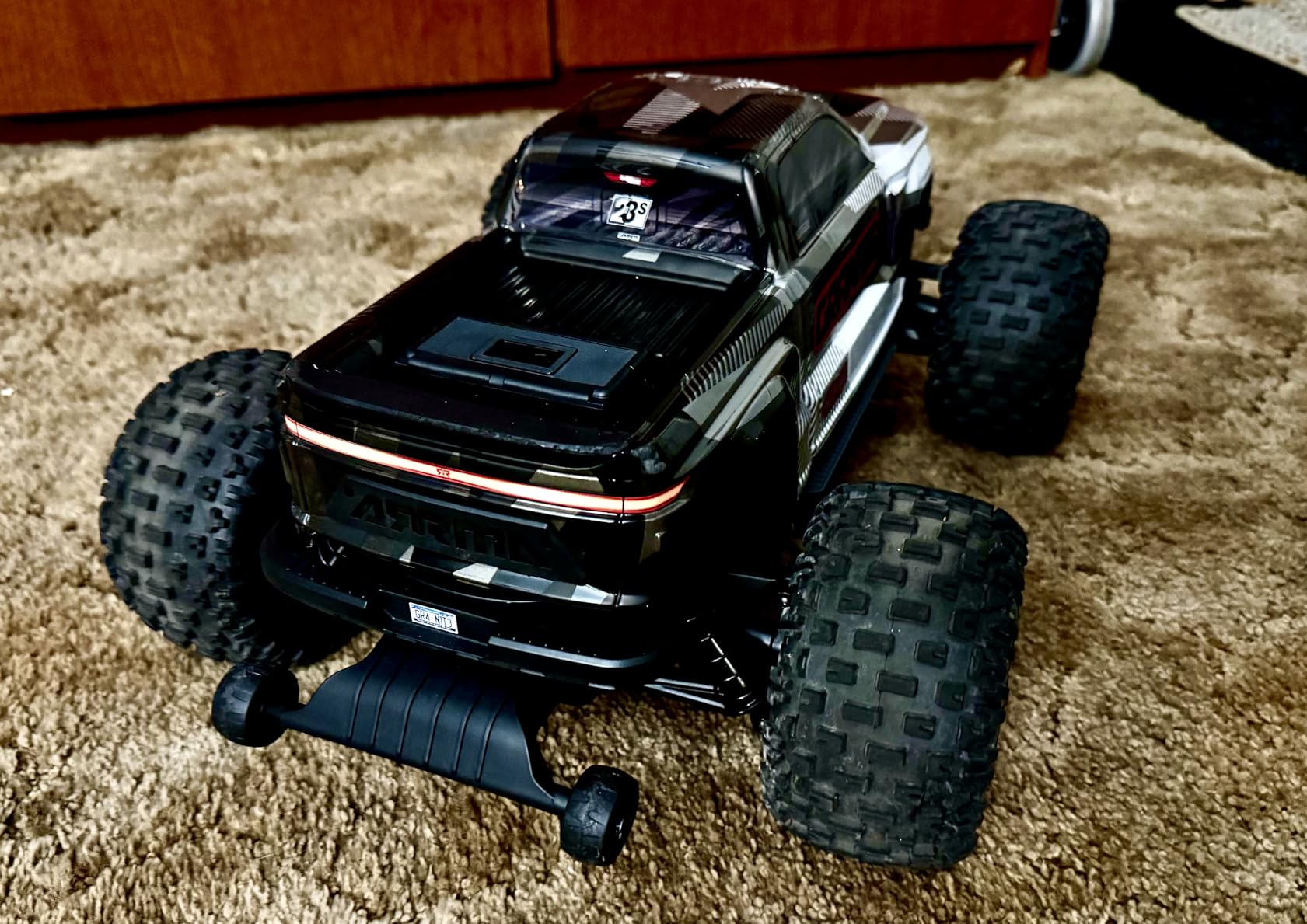 ARRMA RC Truck 1/10 Granite 4X4 223S BLX BRUSHLESS Monster Truck RTR with DSC, Blue customer photo 2