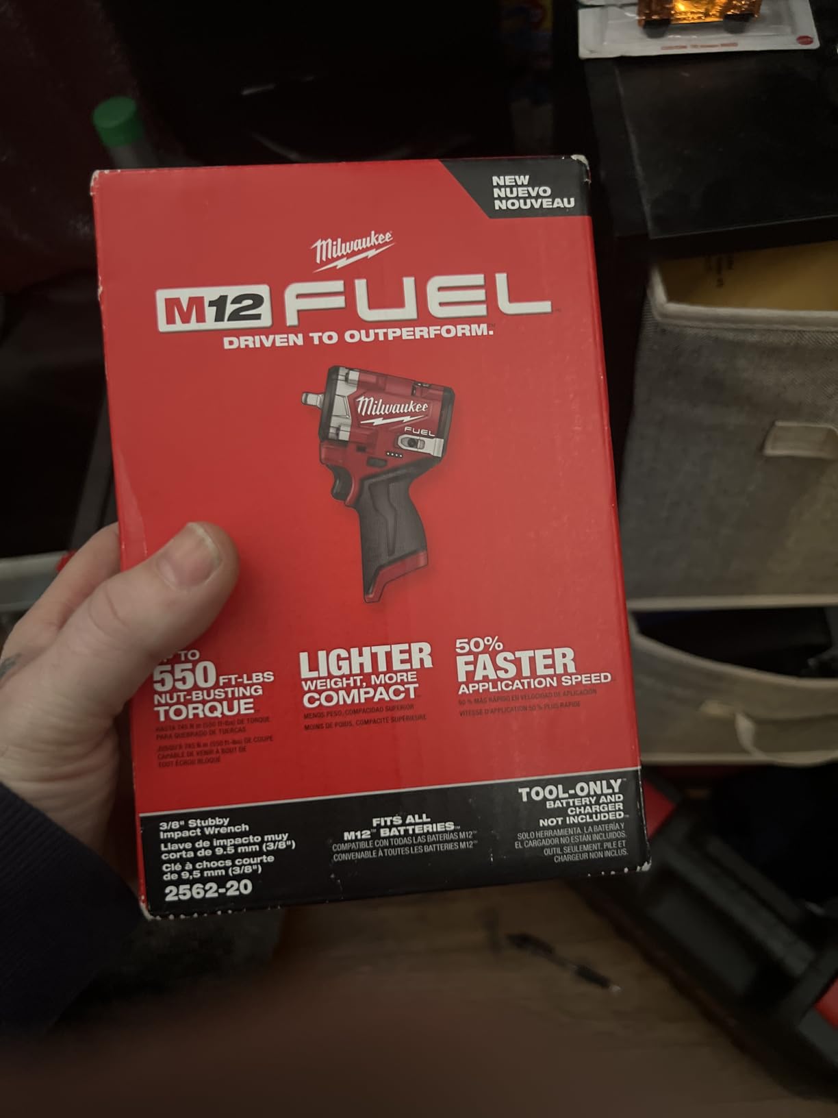 Electric - M12 FUELTRADE Stubby 3/8 Impact Wrench customer photo 2