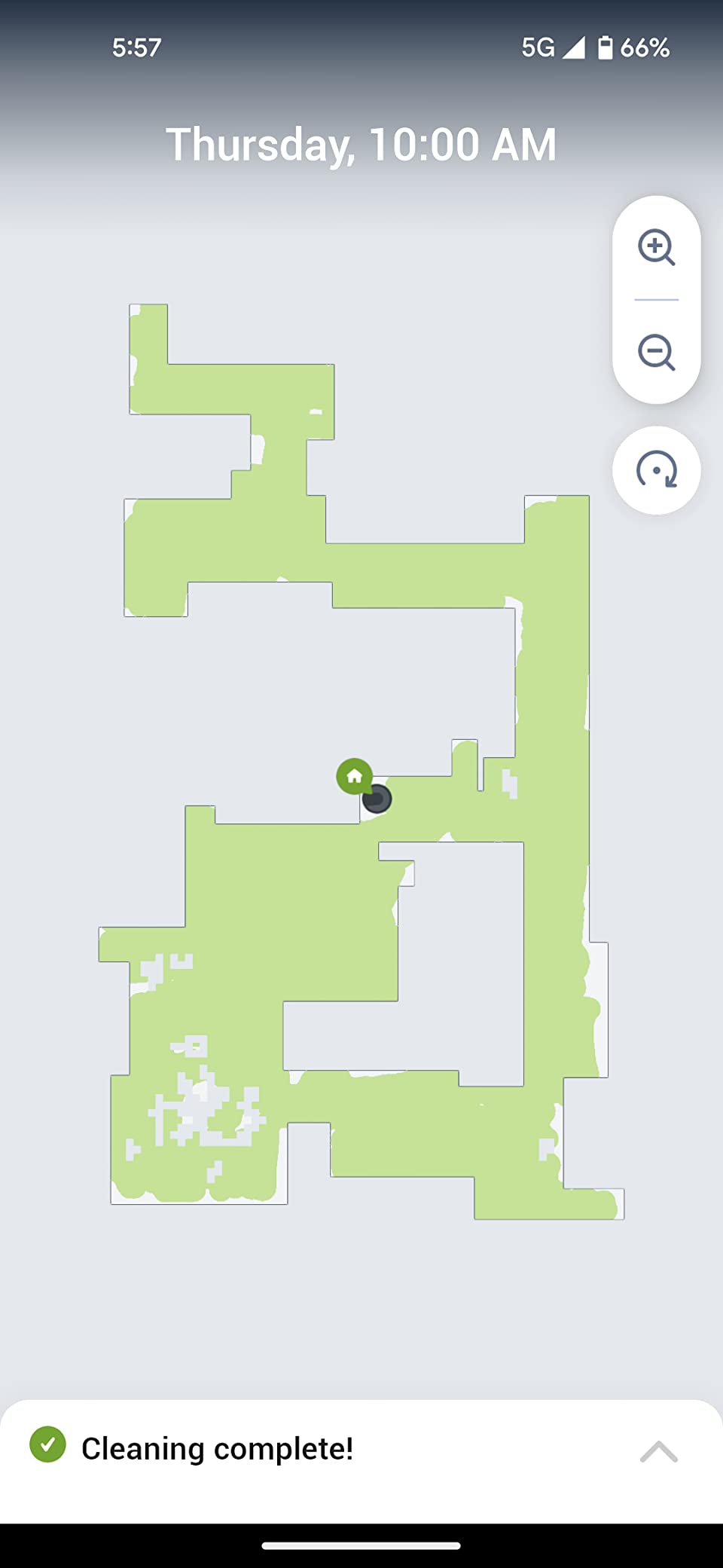 iRobot Roomba 105 Combo Robot Vacuum & Mop - Easy to use, Intense Power-Lifting Suction, LiDAR Navigation, Multiple Cleaning Modes, Avoids Mopping Carpets, Self-Charging customer photo 2