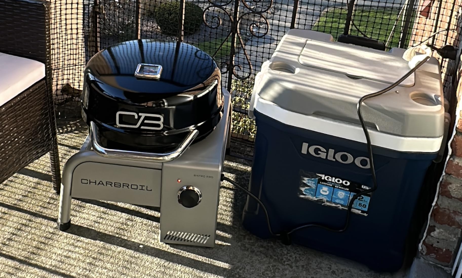 Charbroil Bistro Pro Tabletop Electric Grill, Black - 25302149 customer photo 1