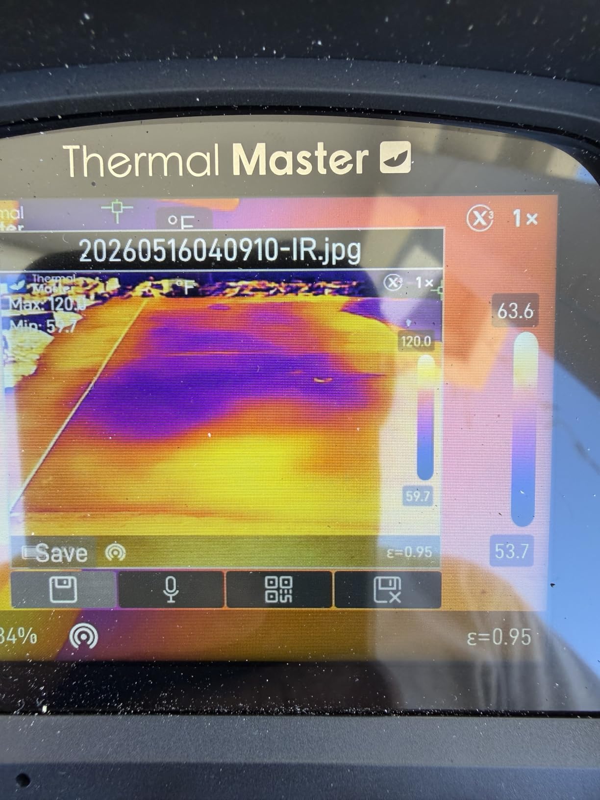 Thermal Master Handheld Thermal Camera, 512×384 X³IR Resolution, Thermal Imaging Camera with 2MP Visual Camera, 640×480 3.5