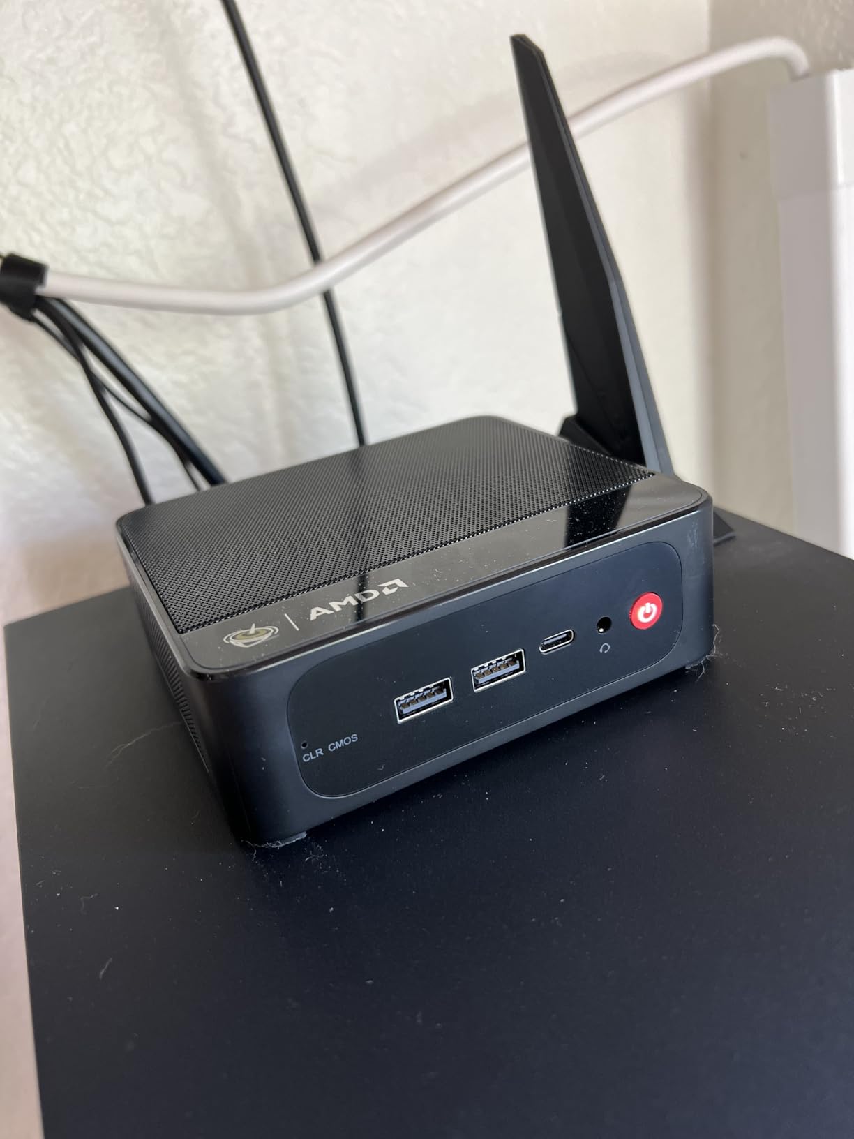 Beelink SER5 MAX Mini PC, AMD Ryzen 7 7735HS (8C/16T, up to 4.75GHz), 24GB LPDDR5 RAM 500GB SSD, 4K Triple Display, HDMI+DP+Type-C, WiFi6, BT5.4 customer photo 1