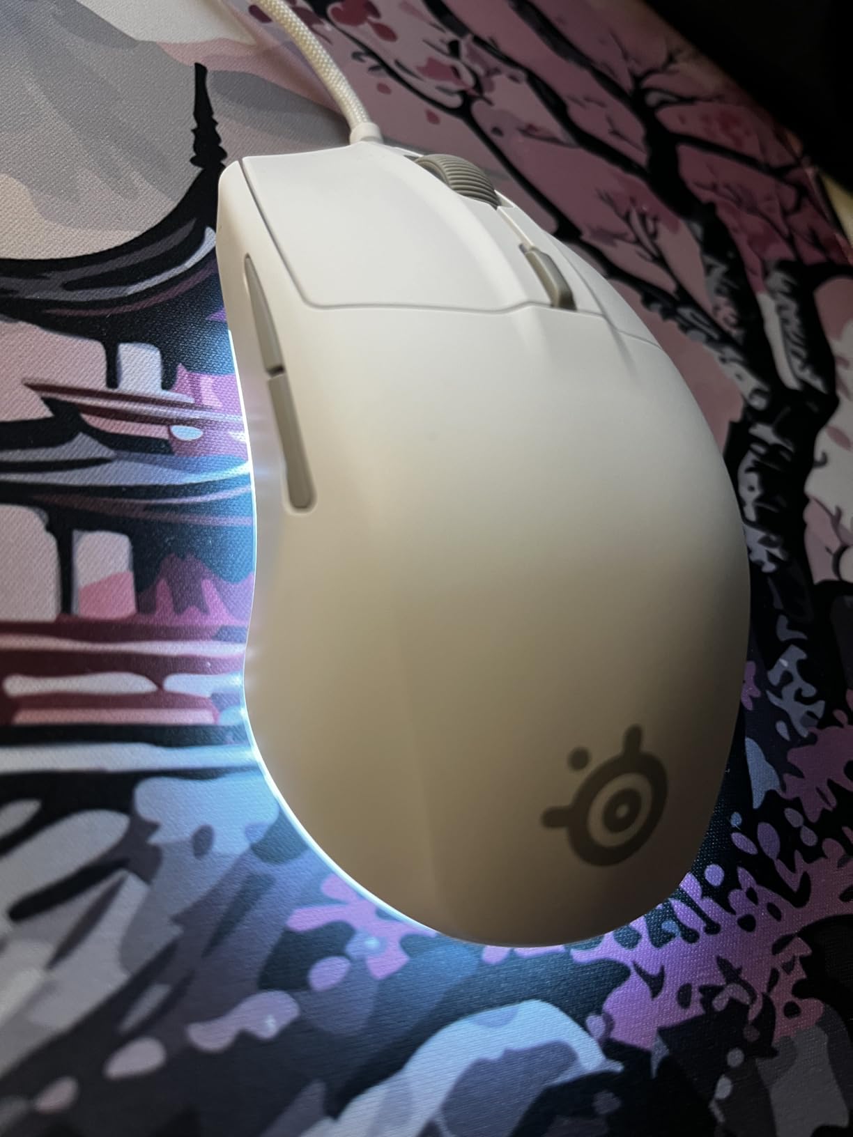 SteelSeries Rival 3 Gen 2 Gaming Mouse - 8500 DPI TrueMove Core Optical Sensor - 60 Million Click Durability - Low Latency - 77g Lightweight - 100% PTFE Feet - RGB - Black customer photo 1