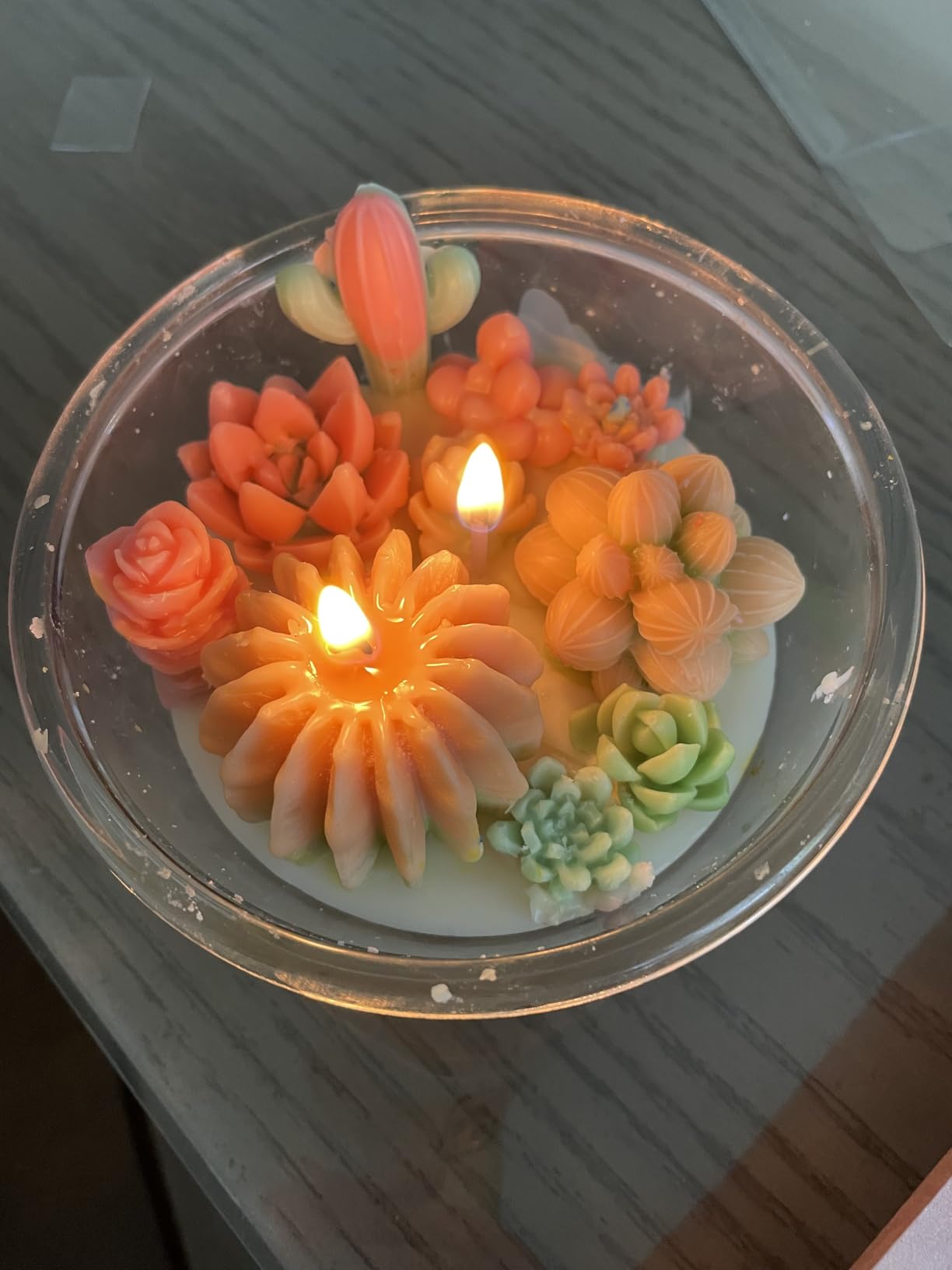 ZEROMX Candle Making Kit for Adults Beginners - 1200g Soy Wax, Digital Wax Melting Pot, Floral Candle Molds, Gift Boxes, Premium Candle Making Supplies, Complete DIY Set customer photo 1