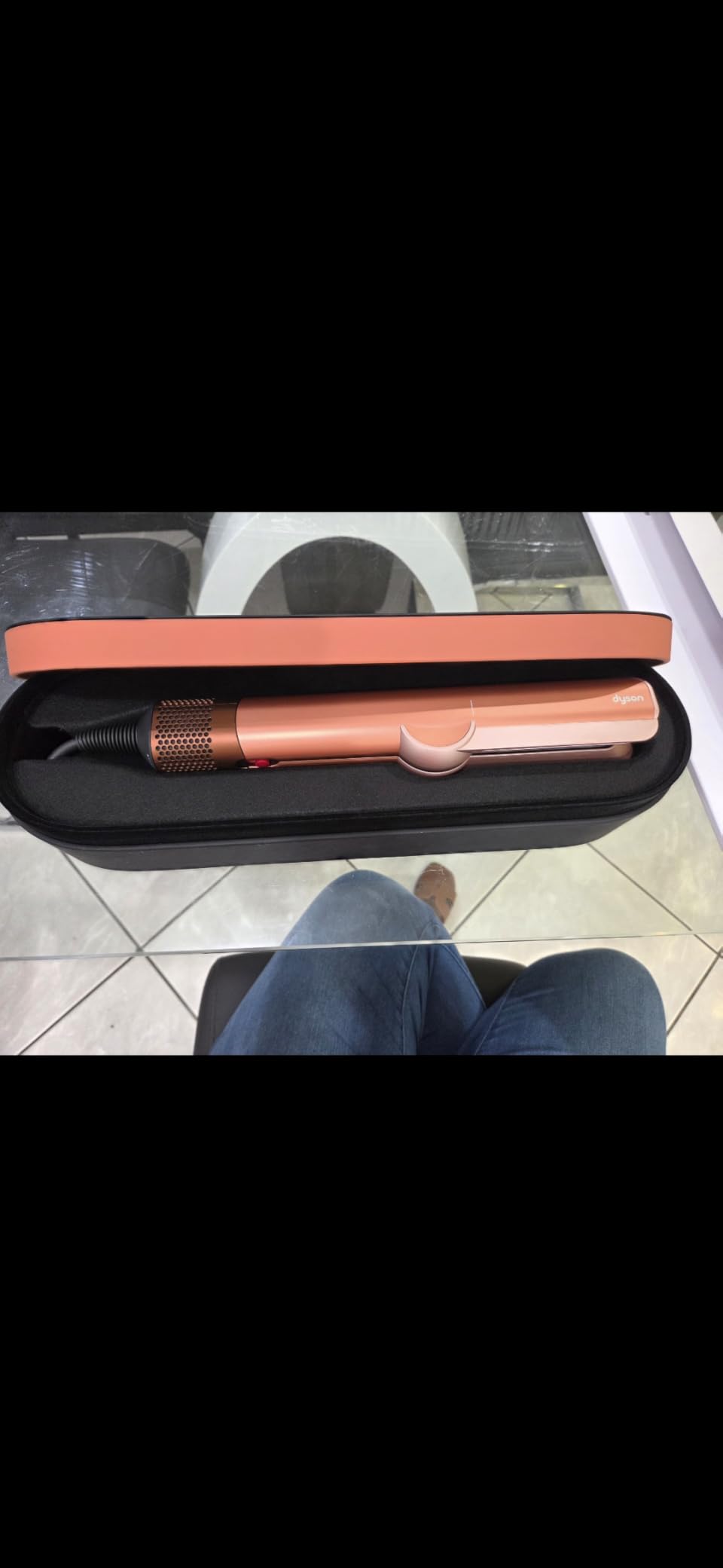 Dyson Airstrait Straightener, Wet to Dry Hair Straightener, No Heat Damage, No Hot Plates, All Hair Types customer photo 1