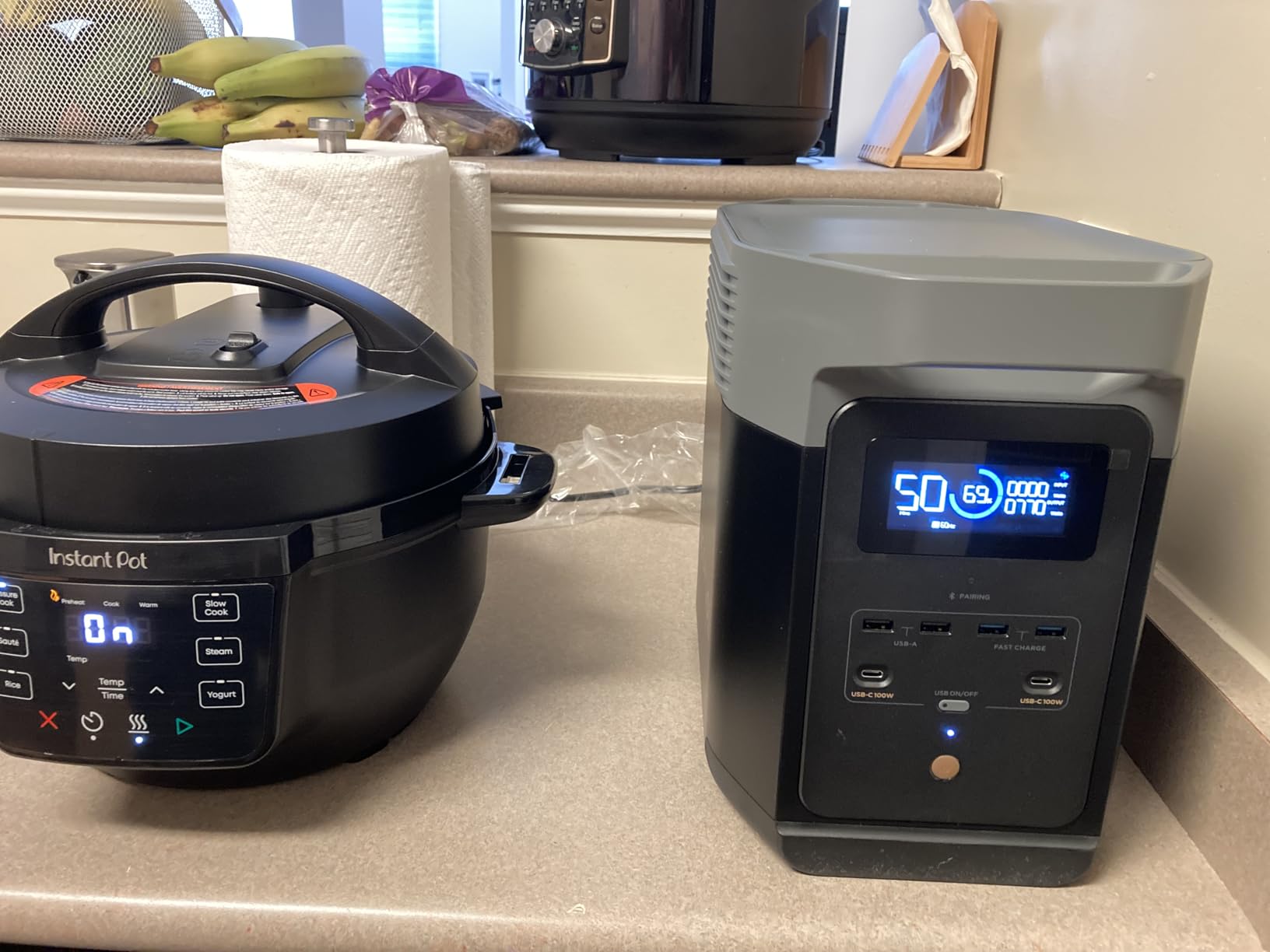 Instant Pot 4QT RIO Mini 7-in-1 Multi-Cooker, Pressure Cooker, Slow cook, Sauté, Steam, Rice Maker, Yogurt, & Warmer, Black, 4 Quarts customer photo 1
