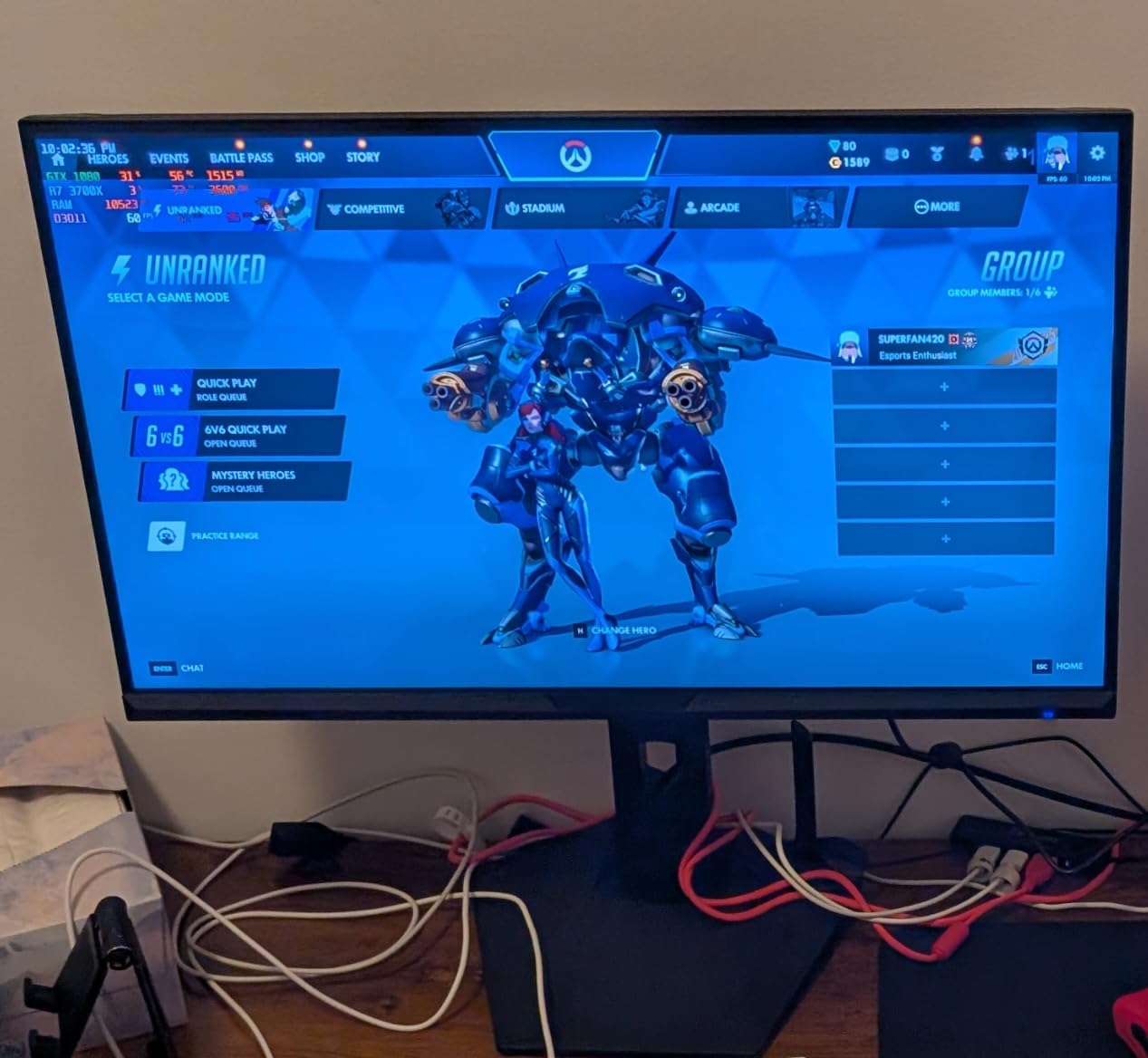 SANSUI Gaming Monitor, 24 Inch 180Hz, FHD 1080P 1ms 110% sRGB Computer Monitor, HDMI DP Ports VESA Support for Game Office (HDMI Cable Included) customer photo 1