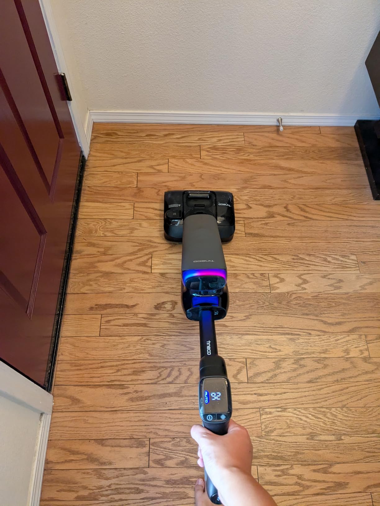 Tineco Floor ONE S7 Artist Wet Dry Vacuum Cleaner, 22kPa Suction, 50 Min Runtime, iLoop Smart Sensor, DualBlock Anti-Tangle Design, 185 Flashdry, Dual-Edge Cleaning, 180 Lay-Flat customer photo 2
