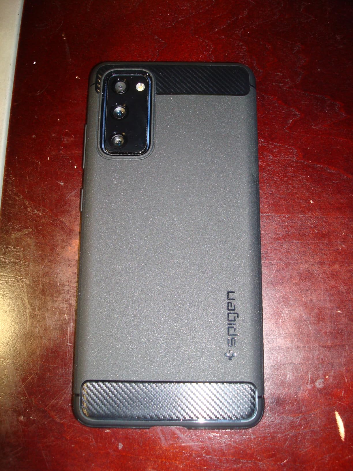 Spigen Galaxy S25 FE Case, Rugged Armor (2025) [No Magnet Ring] [Military-Grade Protection] - Matte Black customer photo 2