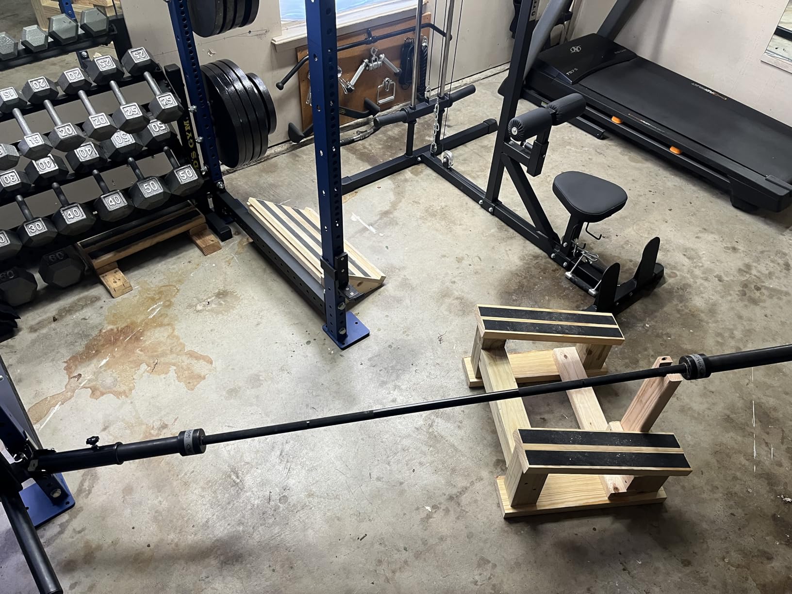 SYL Fitness Rack Mounted Landmine Attachment, T-Bar Row Landmine Base, Fit 2x2 inch & 3x3 inch Square Tube Power/Squat Rack customer photo 2