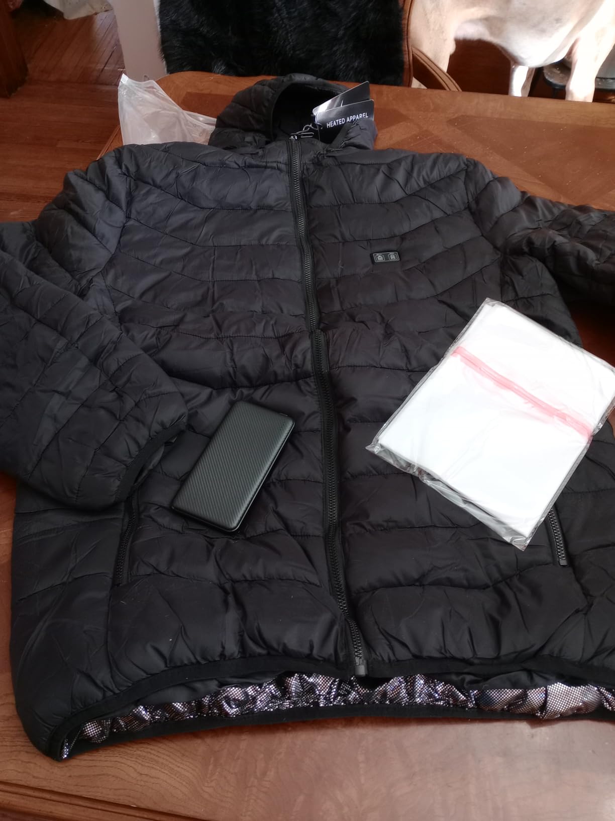 Heated Jackets for Women & Men with Battery, 15 Heating Zones, Dual Control Heating Coat for Winter Outdoor customer photo 1