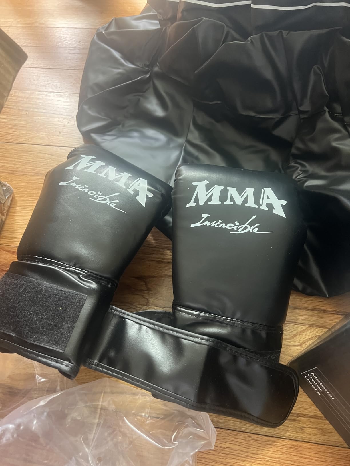 Heavy Freestanding Punching Bag for Adults, 70'' Standing Punching Bag Heavy Bag with Boxing Gloves, Women Men Boxing Training Equipment Kickboxing Bags for Beginners Training MMA Fitness Home Gym customer photo 2