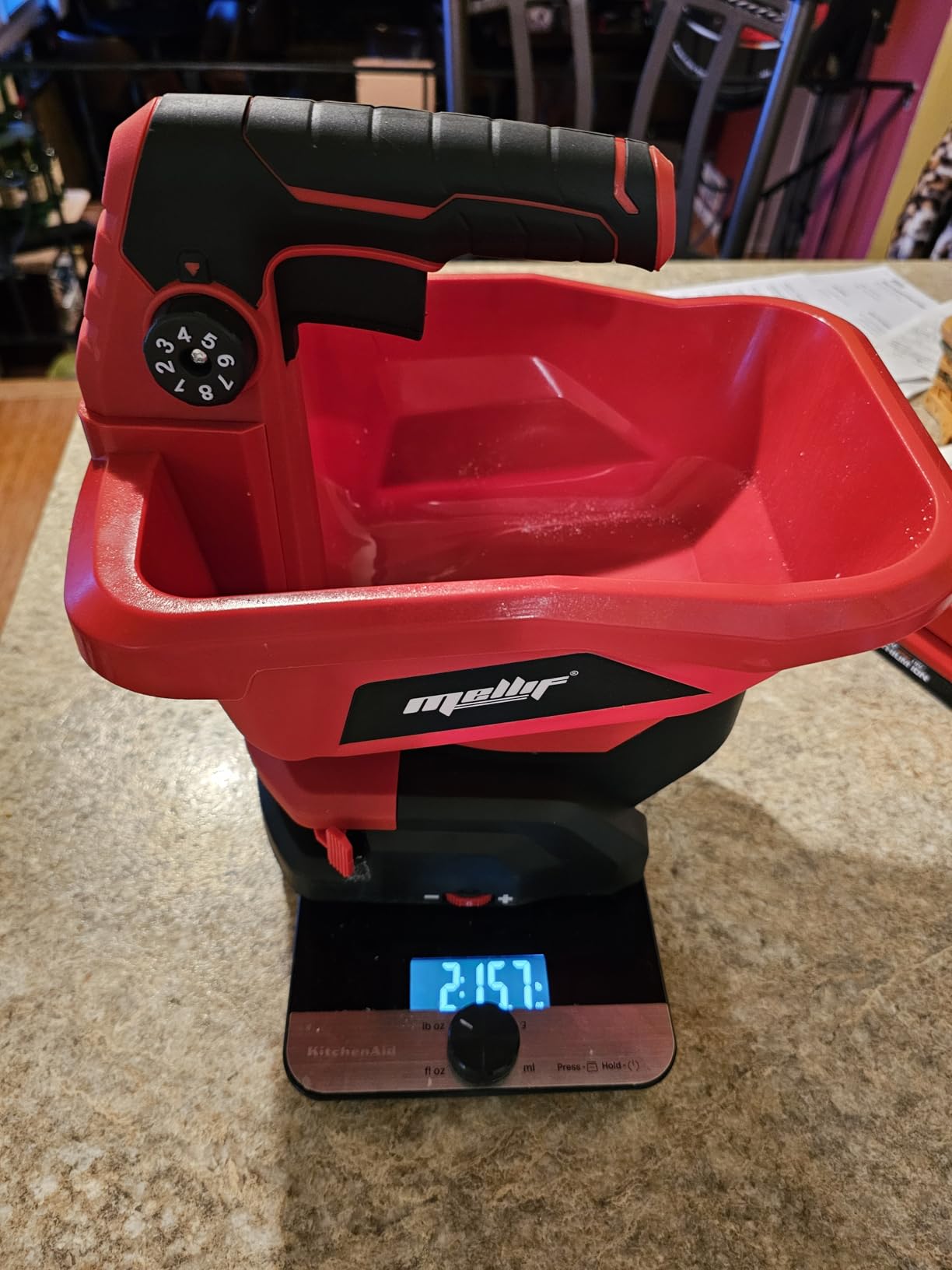 Danero Handheld Power Spreader Compatible with Milwaukee 18V Battery(Tool Only), Cordless Seed Spreader Available Year-Round, Electric Lawn Spreaders for Grass Seed, Fertilizer, Salt, Ice Melt, Feed customer photo 1