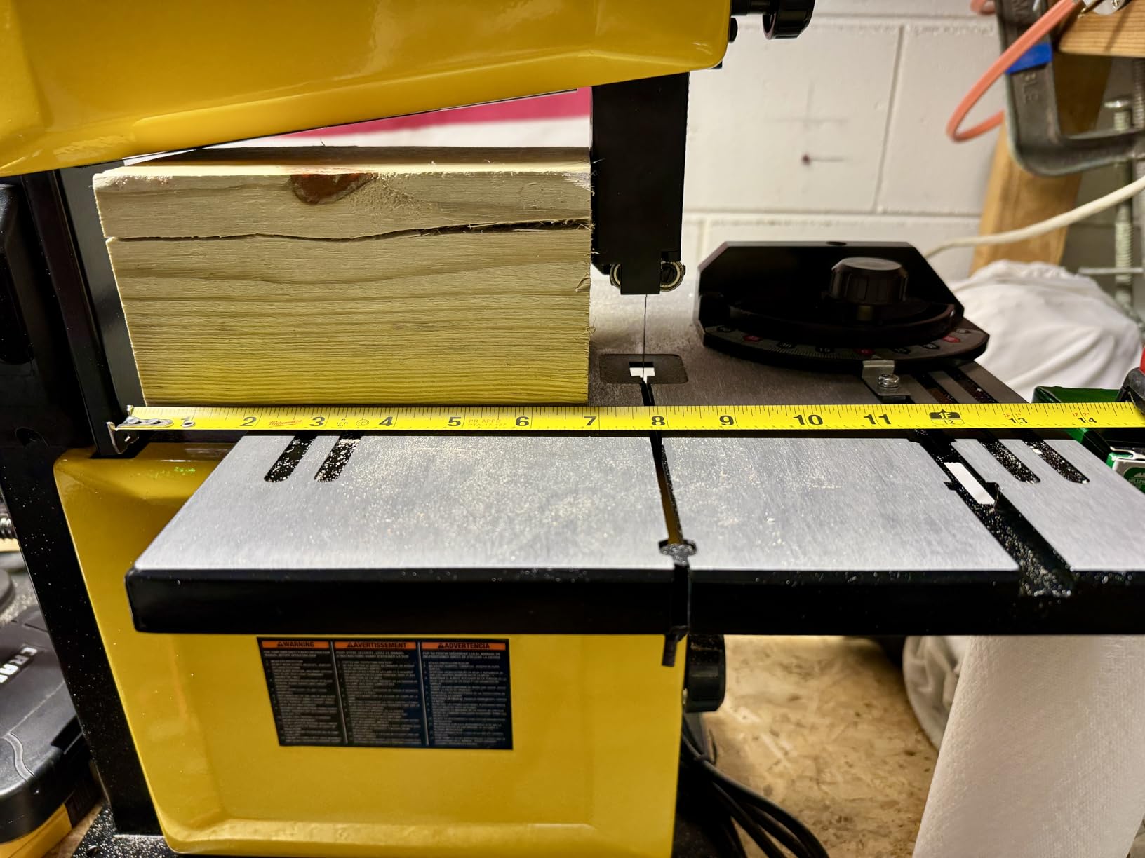 Woodskil 10 Inch Dual Speed Band Saw with Stand, 4.3A 2360/3000 FPM Benchtop Bandsaw with Quick Tension System & Quick Tool-Free Doors customer photo 1