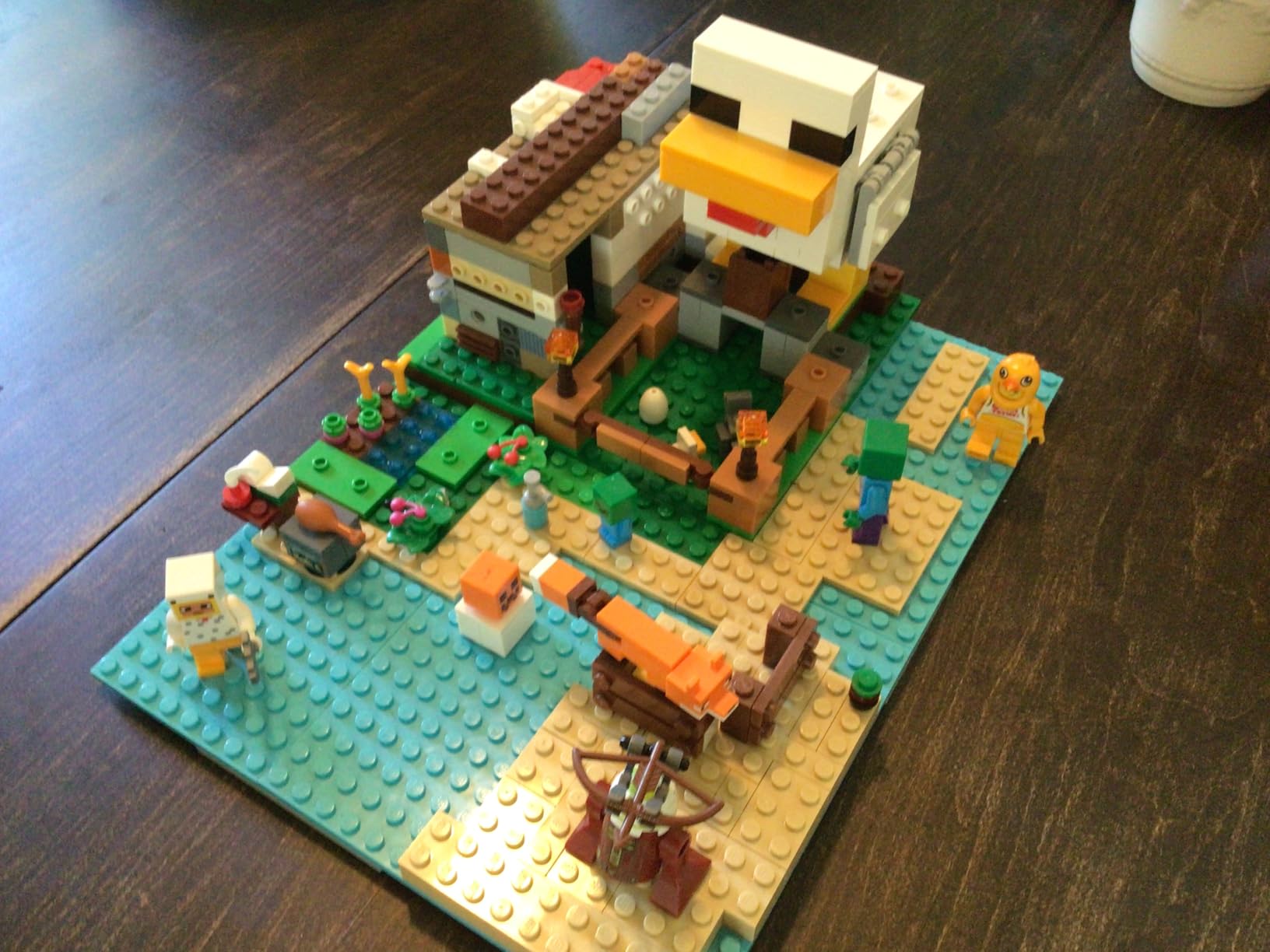 LEGO Minecraft Chicken Farm Building Toy for Kids - Video Game Playset & Figures for Boys & Girls, Ages 7+ - Gift for Birthdays - 21585 customer photo 1