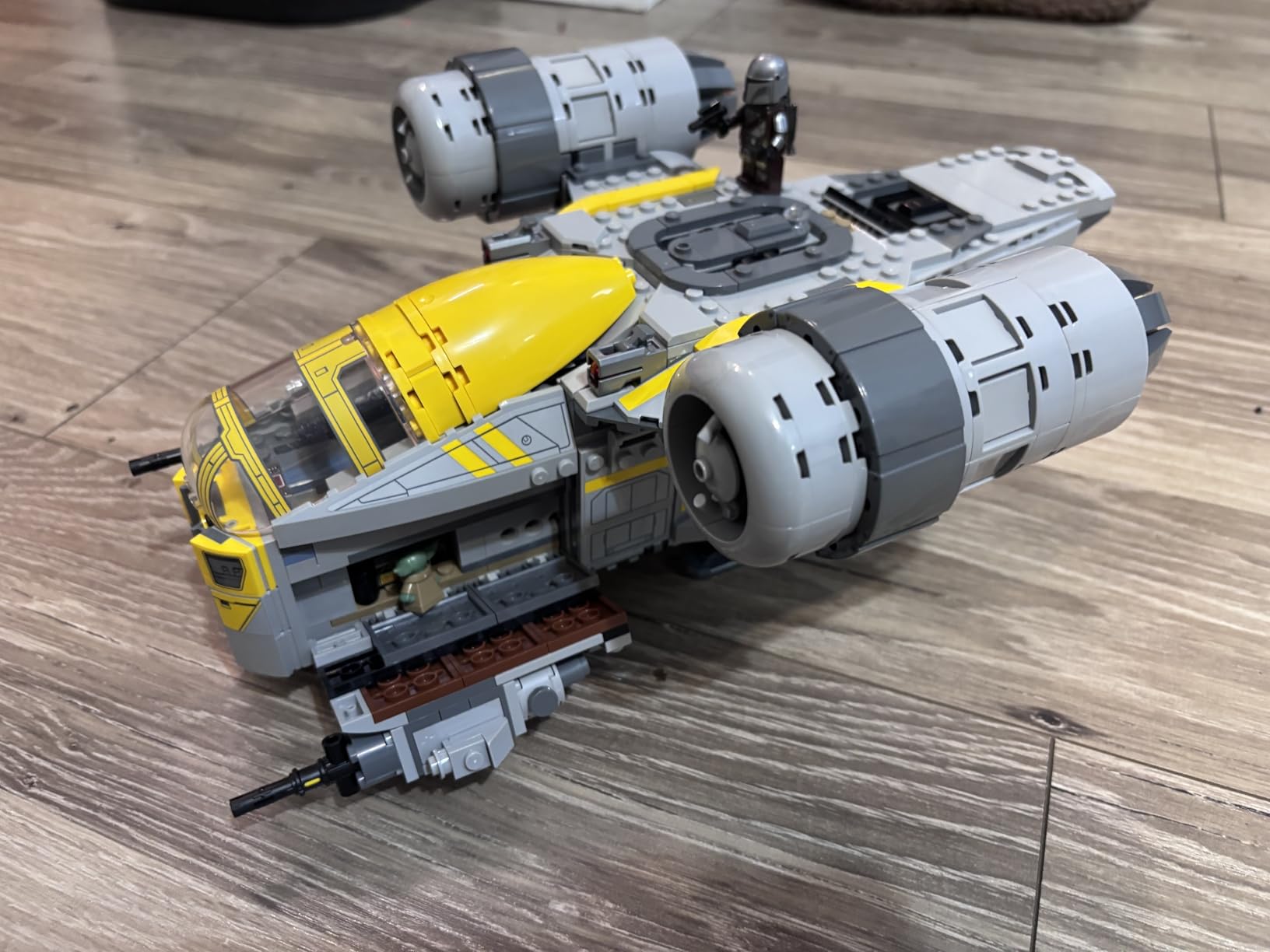 LEGO Star Wars: The Mandalorian and Grogu The Razor Crest Building Toy - Build and Display Set for Boys & Girls, Ages 10+ - Star Wars Gifts for Birthdays & Fans - 75447 customer photo 2