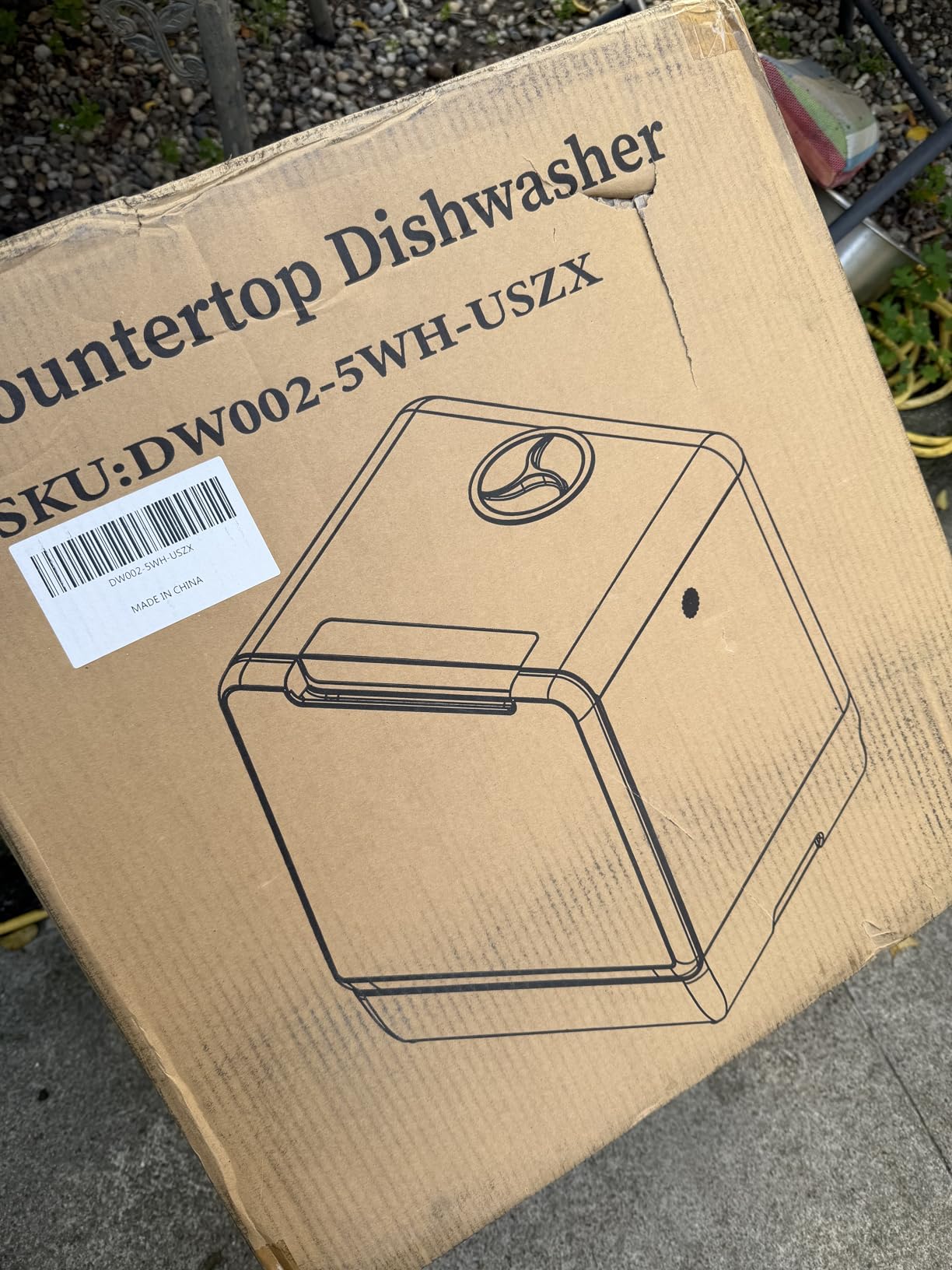 EUHOMY Countertop Dishwasher Portable, 8 Programs Mini Dishwasher with 5L Built-in Water Tank and Inlet hose, No Hookup Needed, Dish Washer with Self Clean/Baby Care/Air Dry, for Apartments & RVs customer photo 1
