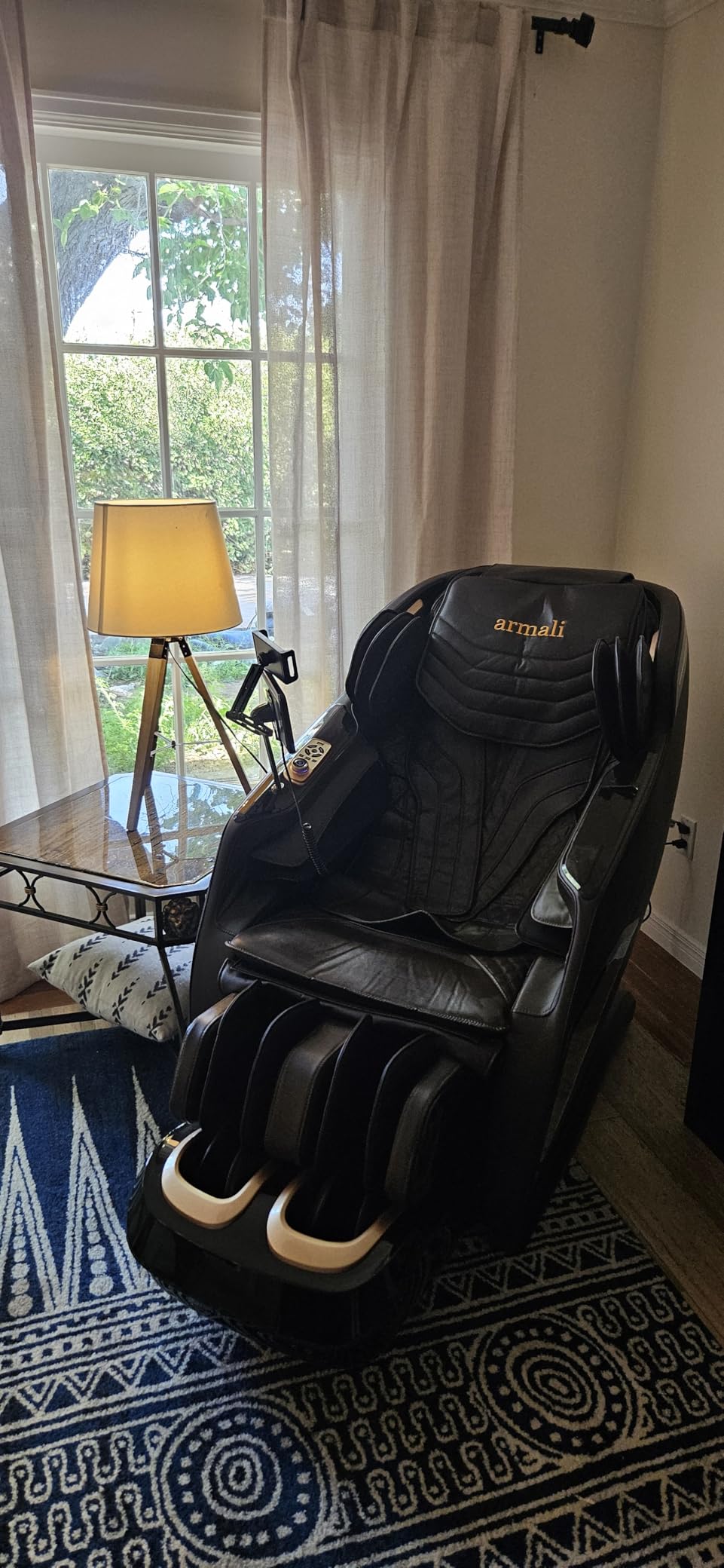 4D Massage Chairs Full Body, Zero Gravity SL-Track Shiatsu Massage Chair Recliner, Core Heating, 20 Massage Techniques, Deep Yoga Stretch, Foot Rollers, Ai Voice, Touch Screen, Wireless Charging customer photo 2