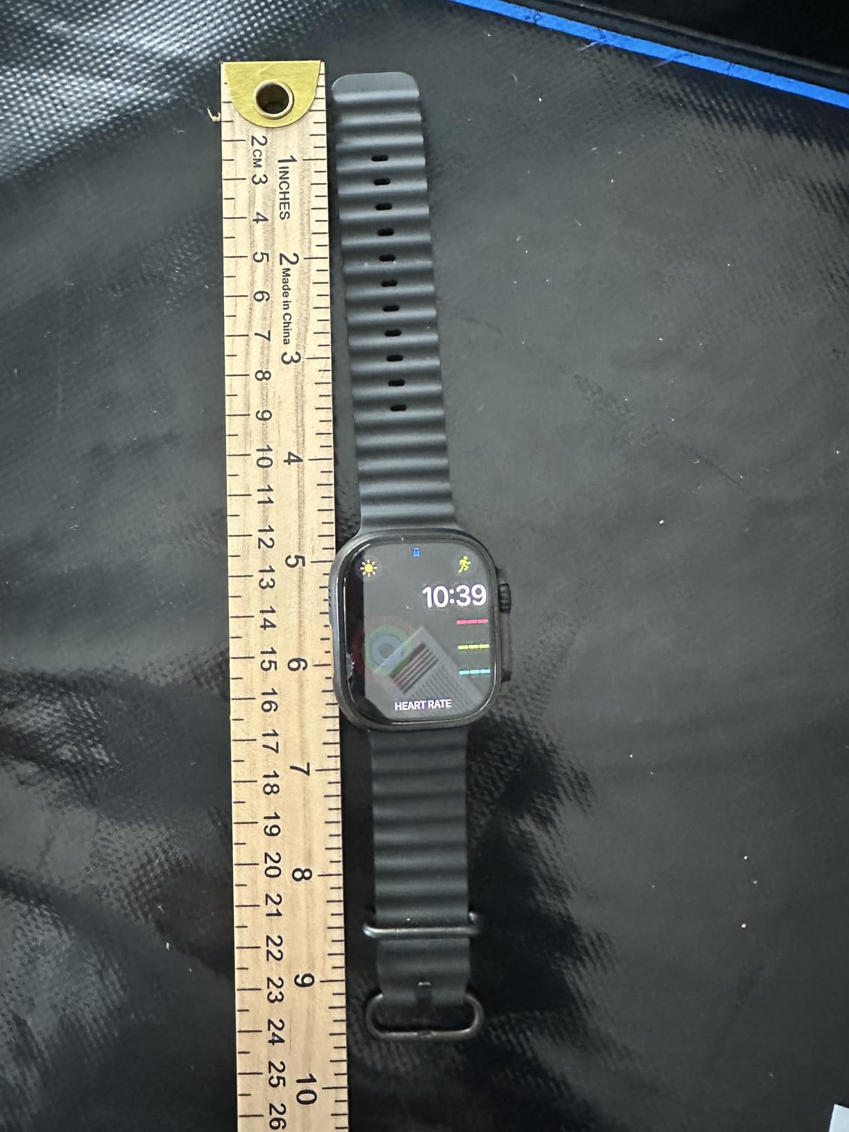 Watch Ultra 3 [GPS + Cellular 49mm] Running & Multisport Smartwatch w/Rugged Titanium Case w/Black Ocean Band. Satellite Communications, Advanced Health & Fitness Tracking customer photo 1