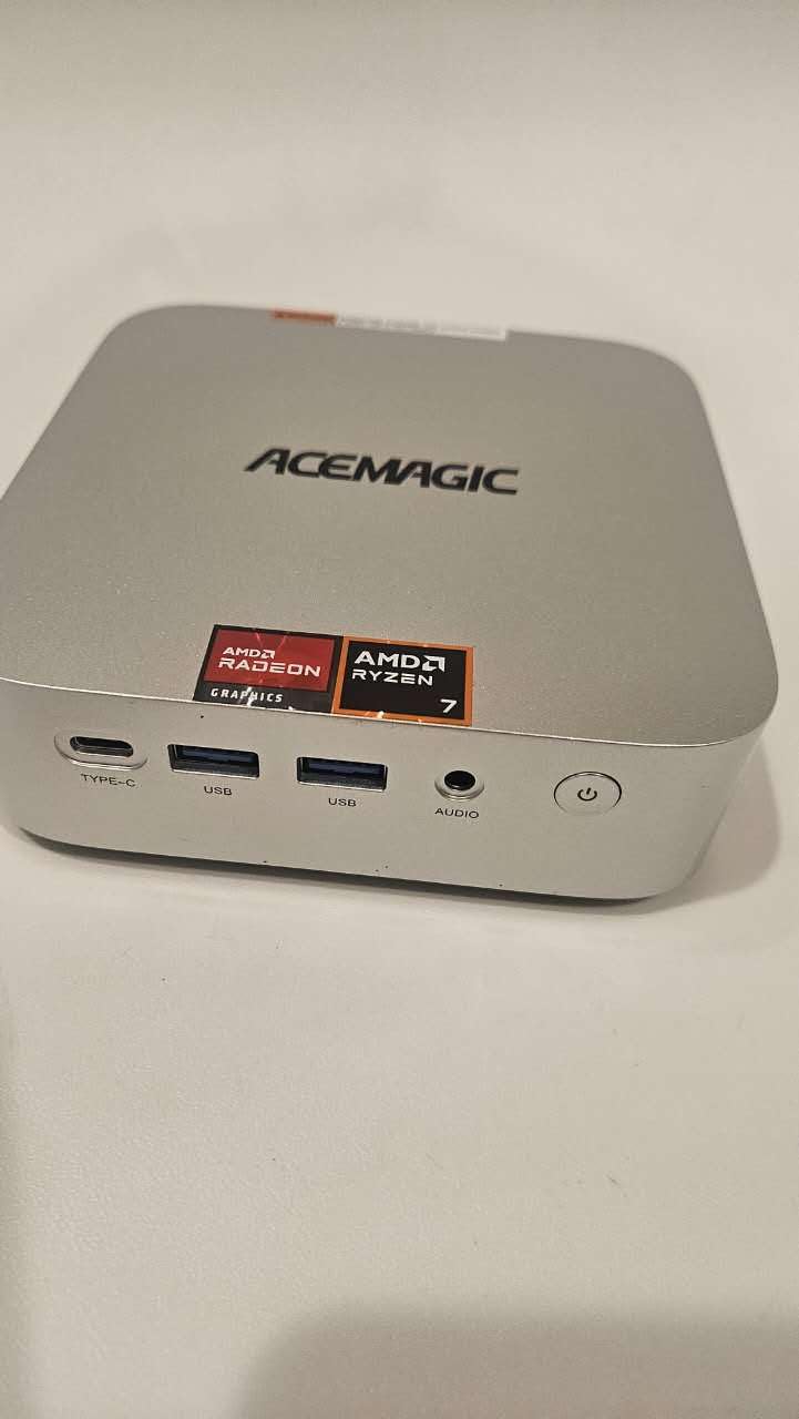 ACEMAGICIAN M1 Mini PC AMD Ryzen 7 7735HS 24GB LPDDR5 512GB PCIe SSD Mini Computers, Windows 11 Pro Radeon 680M 4K Triple Display customer photo 1