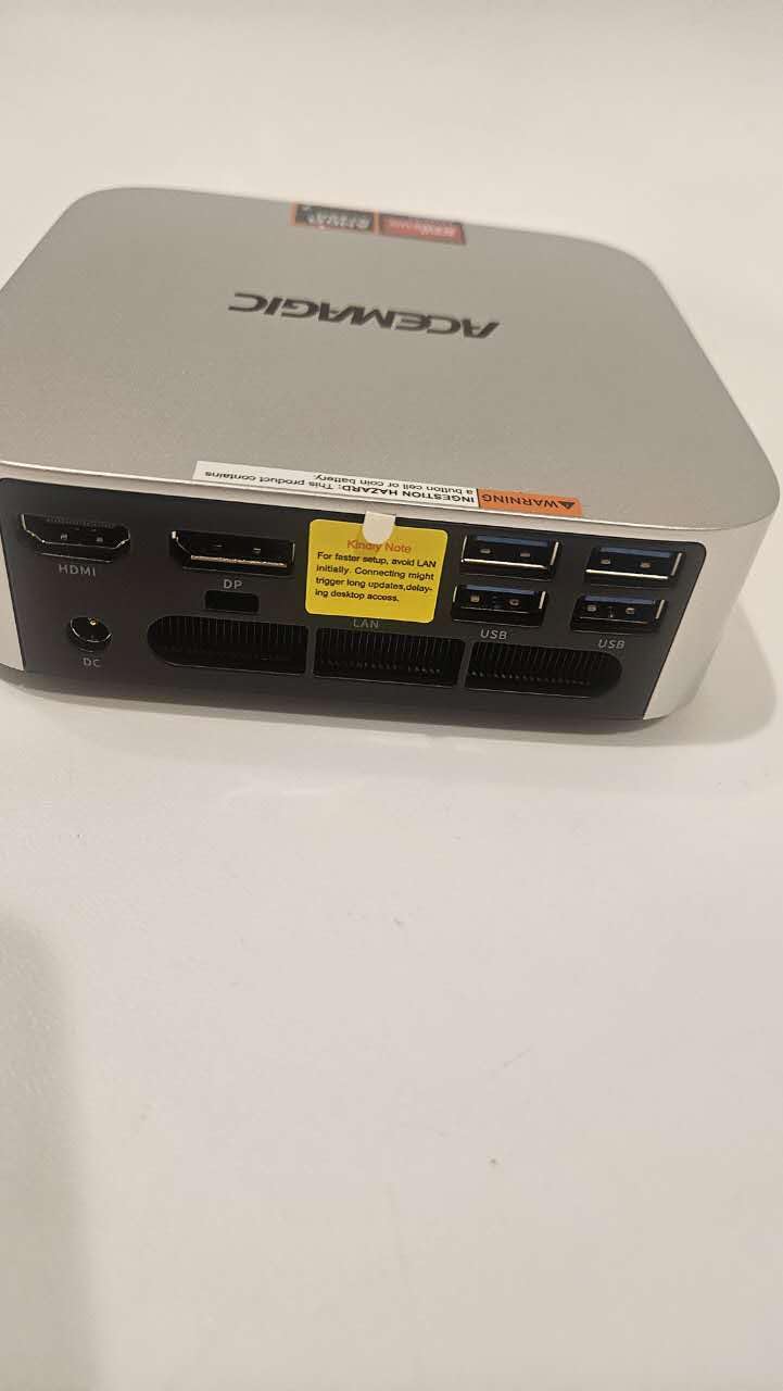 ACEMAGICIAN M1 Mini PC AMD Ryzen 7 7735HS 24GB LPDDR5 512GB PCIe SSD Mini Computers, Windows 11 Pro Radeon 680M 4K Triple Display customer photo 2