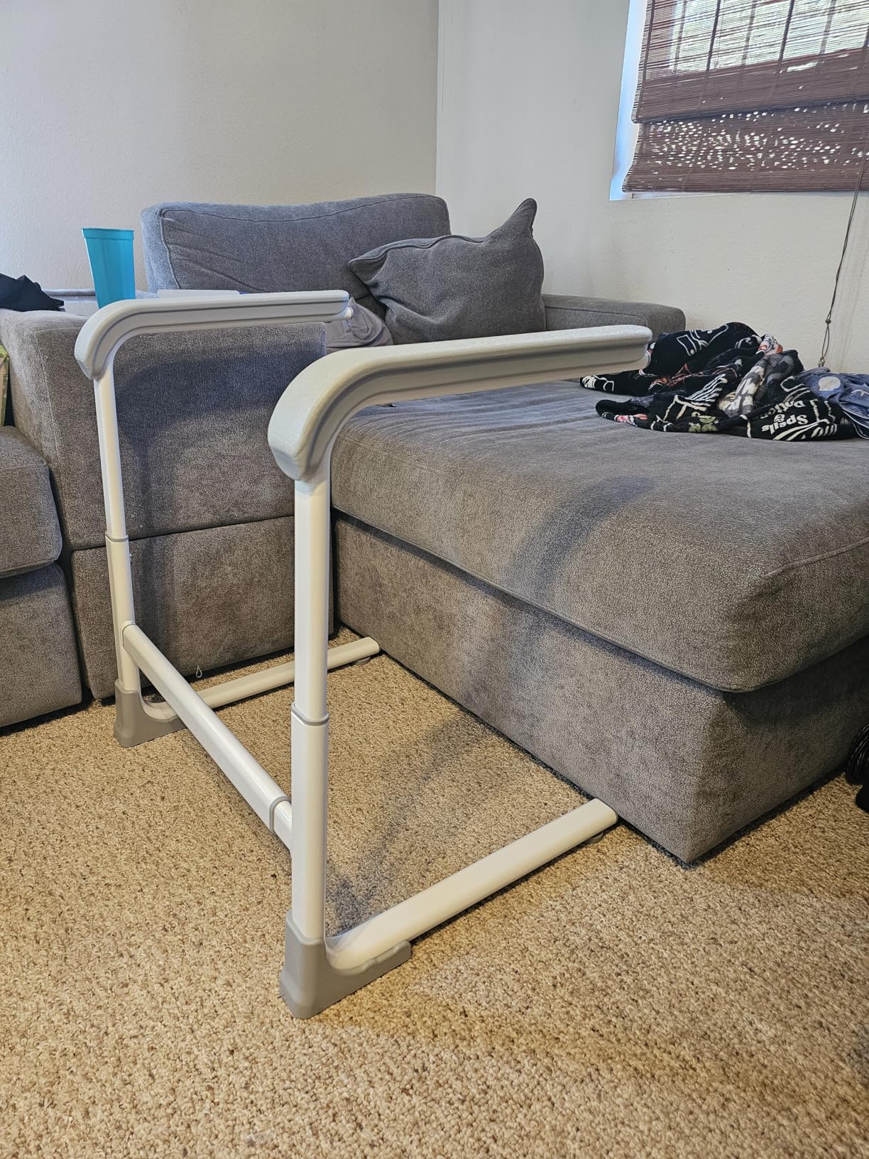 Couch Stand Assist Aid for Elderly, Help Get Up Out from Chairs for Seniors, Adjustable Height and Width customer photo 2
