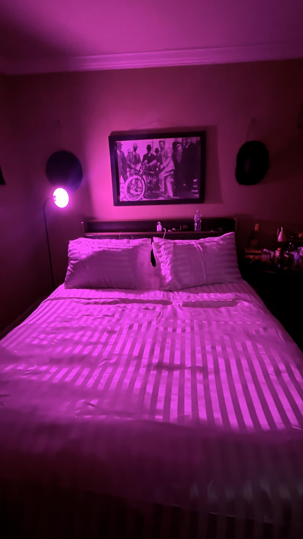 LIKIMIO King Bed Frame with 4 Storage Drawers, Platform Bed with Charged Headboard, Sturdy and Stable, No Noise, No Box Spring Needed, Easy Install, Wood and Cream customer photo 2