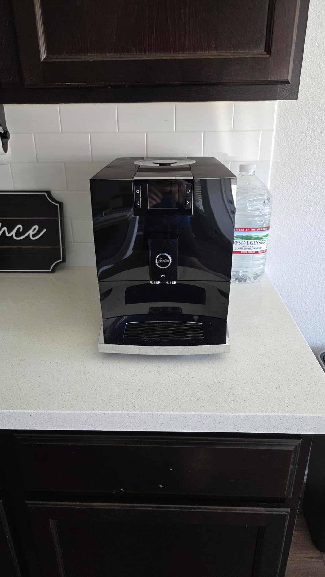 Jura C3 Piano Black 15711 Automatic Coffee Machine customer photo 1