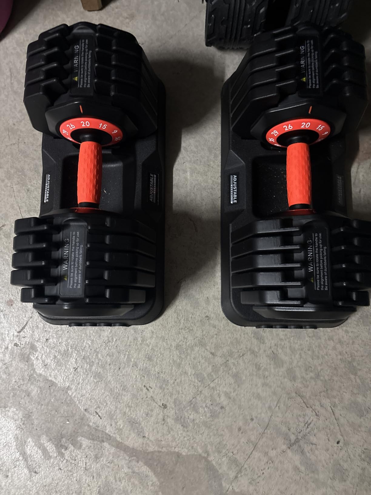 2026 Upgrade Adjustable Dumbbell Set 25lb/50lb customer photo 2