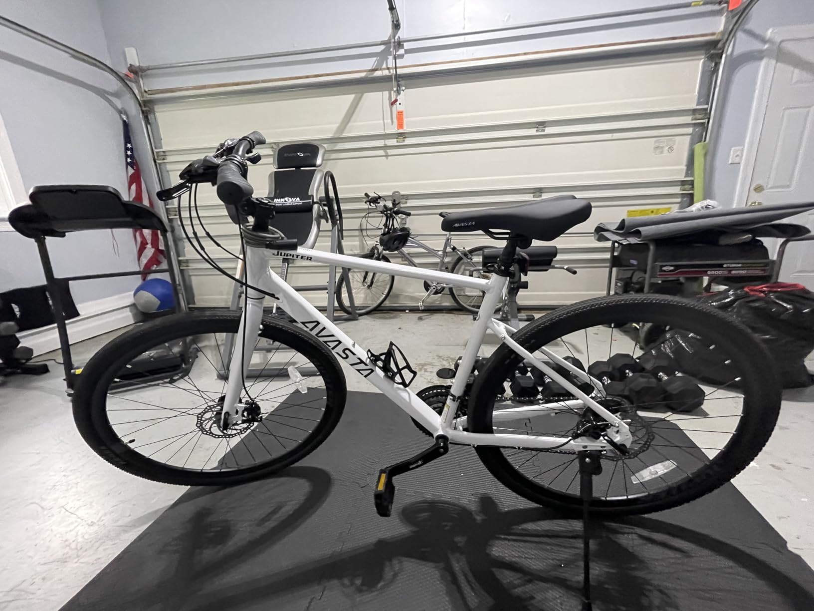 AVASTA Jupiter 700C Road Adult Step-Over Hybrid Cycling Bike Bicycle, Aluminum Frame, 21-Speed, Dual Disc Brakes, Multiple Colors for Men Woman Male Female customer photo 2