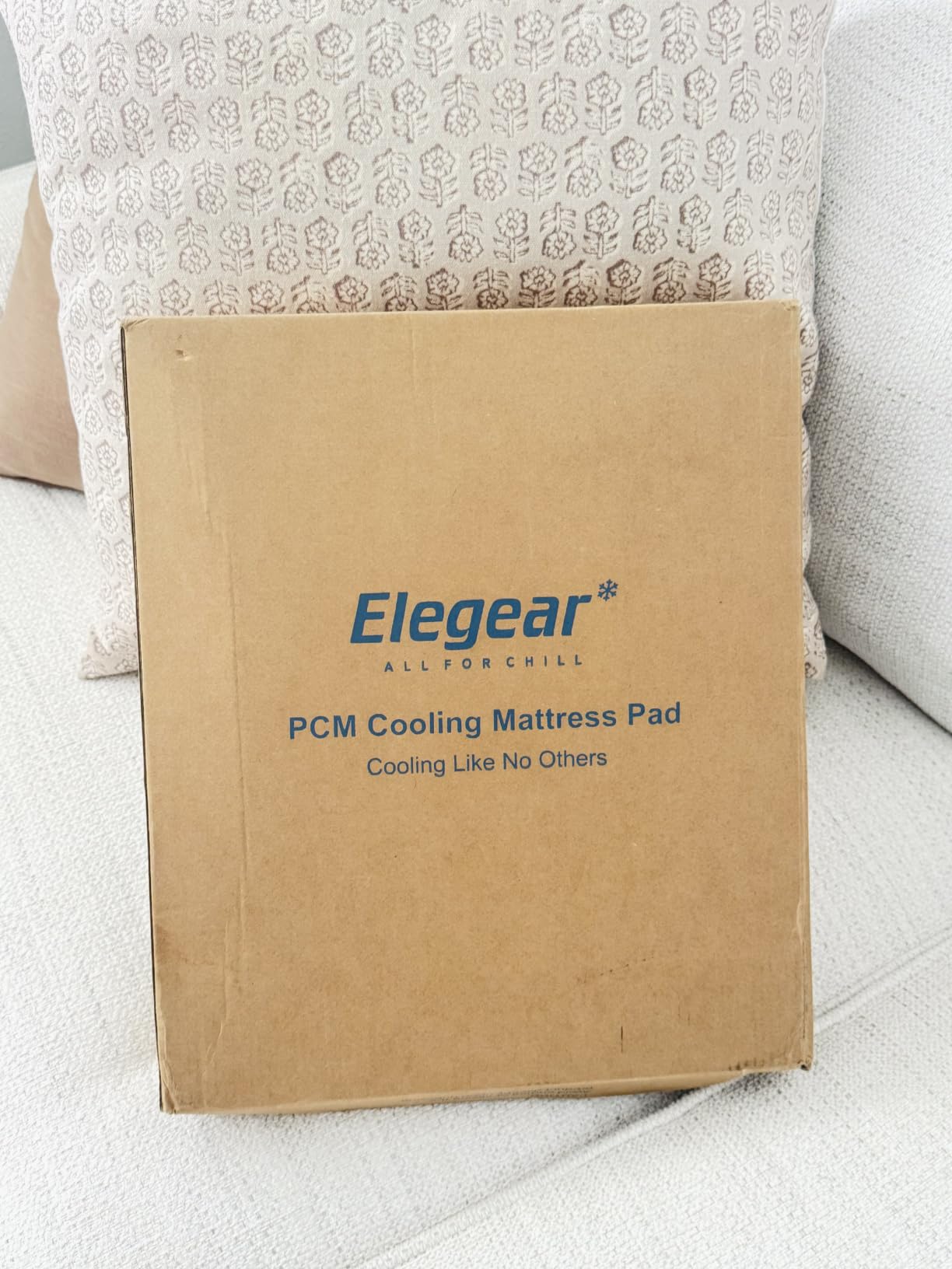 Elegear Cooling Mattress Pad Queen, Upgraded Arc-Chill 3.0 + PCM Cooling, Stay Cool All Night, Breathable & Soft, Deep Pocket 18