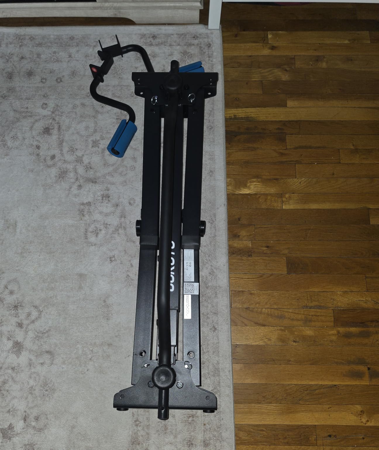 JOROTO Foldable Pull Up Dip Station, Pull Up Bar Free Standing for Home Gym, 450LBS Stable Power Tower customer photo 1