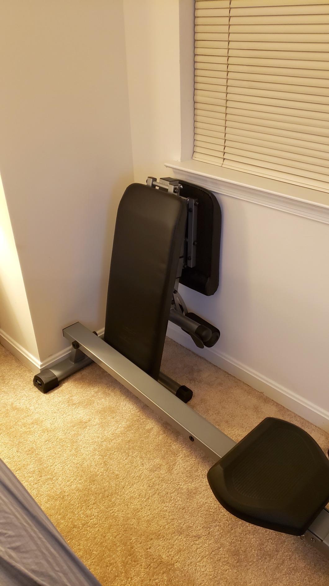 RitFit Adjustable/Foldable Utility Weight Bench for Home Gym, Weightlifting and Strength Training - Bonus Workout Poster with 35 Total Body Exercises customer photo 2