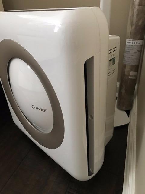 COWAY Airmega Mighty2 Air Purifier, Next Gen of AP-1512HH, for Large Room & Home Cleans up to 1,800 ft², IEST certified HEPA and Active Carbon for Allergies, Smoke, Dust, Pets & Mold, AP-1512N(BG) customer photo 2