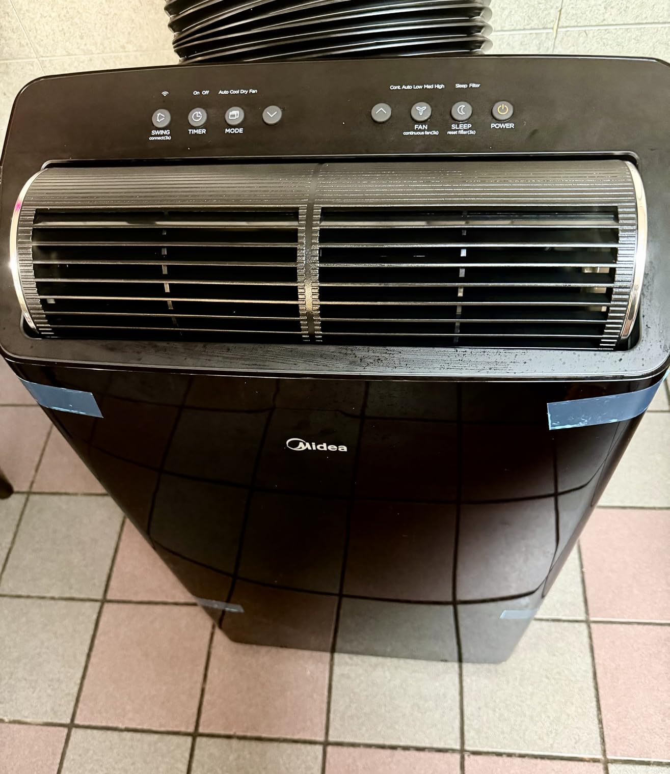 Midea Duo 14,000 BTU (12,000 BTU SACC) High Efficiency Inverter, Ultra Quiet Portable Air Conditioner, Cools up to 550 Sq.Ft., Works with Alexa/Google Assistant, Includes Remote & Window Kit, 2026 New customer photo 2