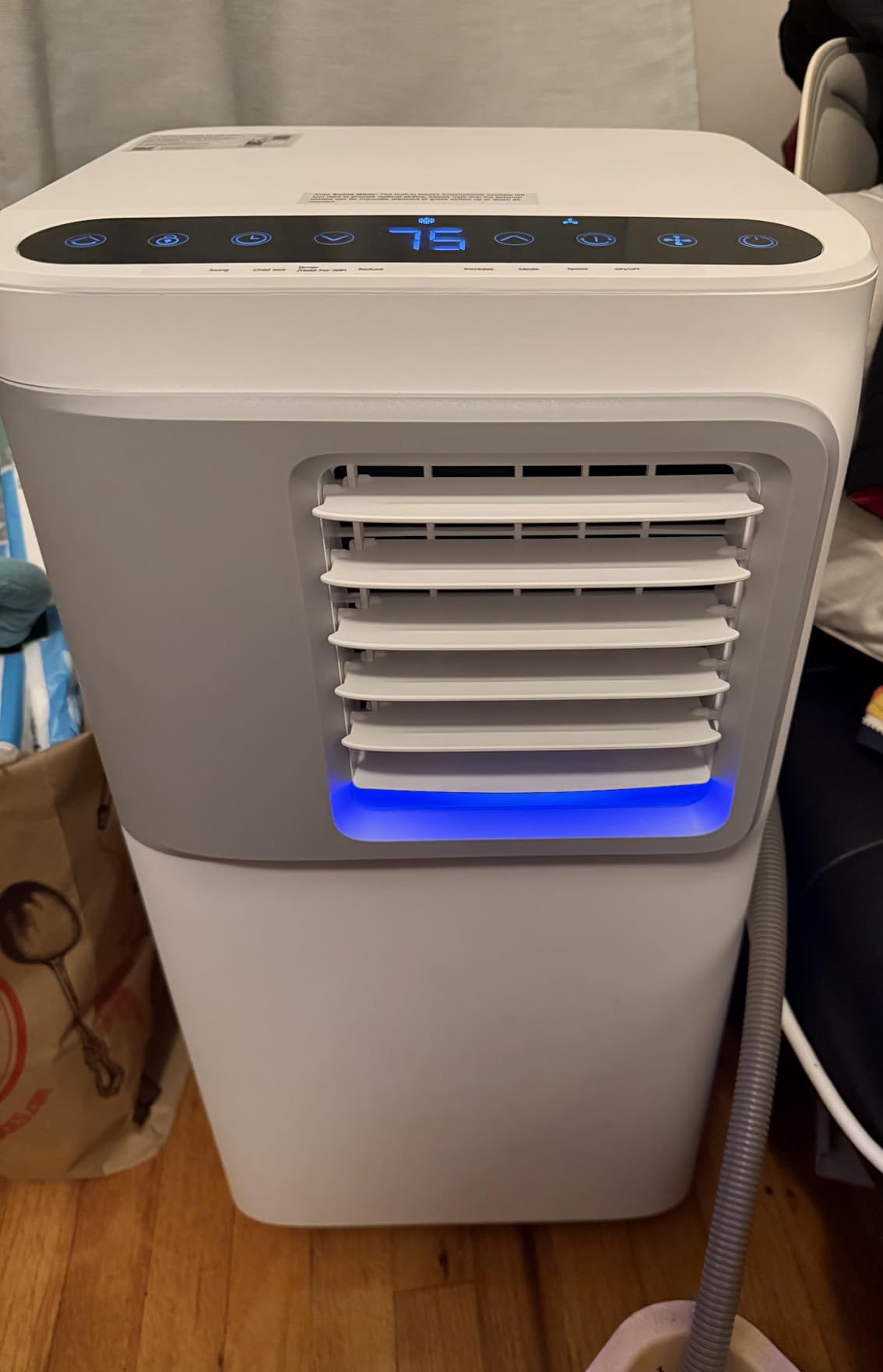 16000 BTU Portable Air Conditioners for Large Room up to 730 sq.ft 5-in-1 Smart AC Unit with WiFi APP/Remote Control, Fast Cooling, Dehumidifier, Quiet Sleep Mode, Window Kit Included customer photo 2