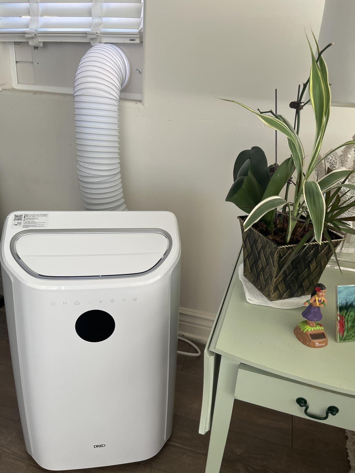 DREO Inverter Dual-Hose Portable Air Conditioners 740S, High Efficiency, 14000 BTU ASHRAE (10000 BTU DOE) 42dB Quiet Smart AC Unit, Drainage-Free, APP/Voice/Remote Control, for Bedroom & Large Room customer photo 2