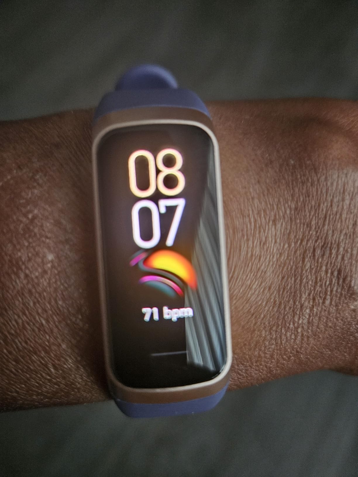 Fitness Tracker with Step Counter/Calories/Stopwatch, Activity Tracker, Health Tracker with Heart Rate Monitor, Sleep Tracker, 1.10'' AMOLED Touch Color Screen, Pedometer Watch for Women Men customer photo 1