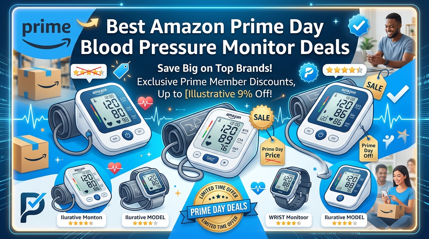 Best Amazon Prime Day Blood Pressure Monitor Deals