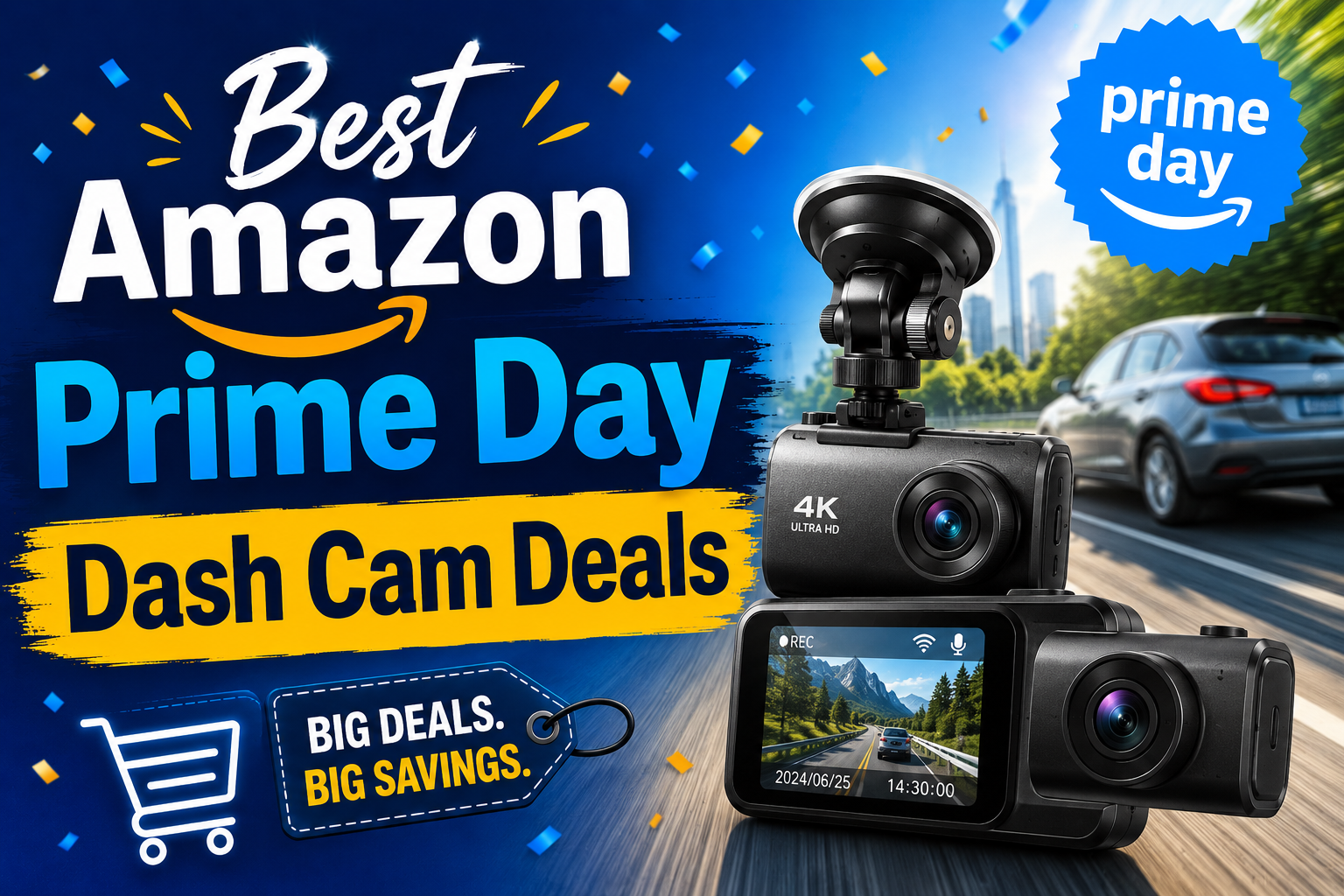 Best Amazon Prime Day Dash Cam Deals